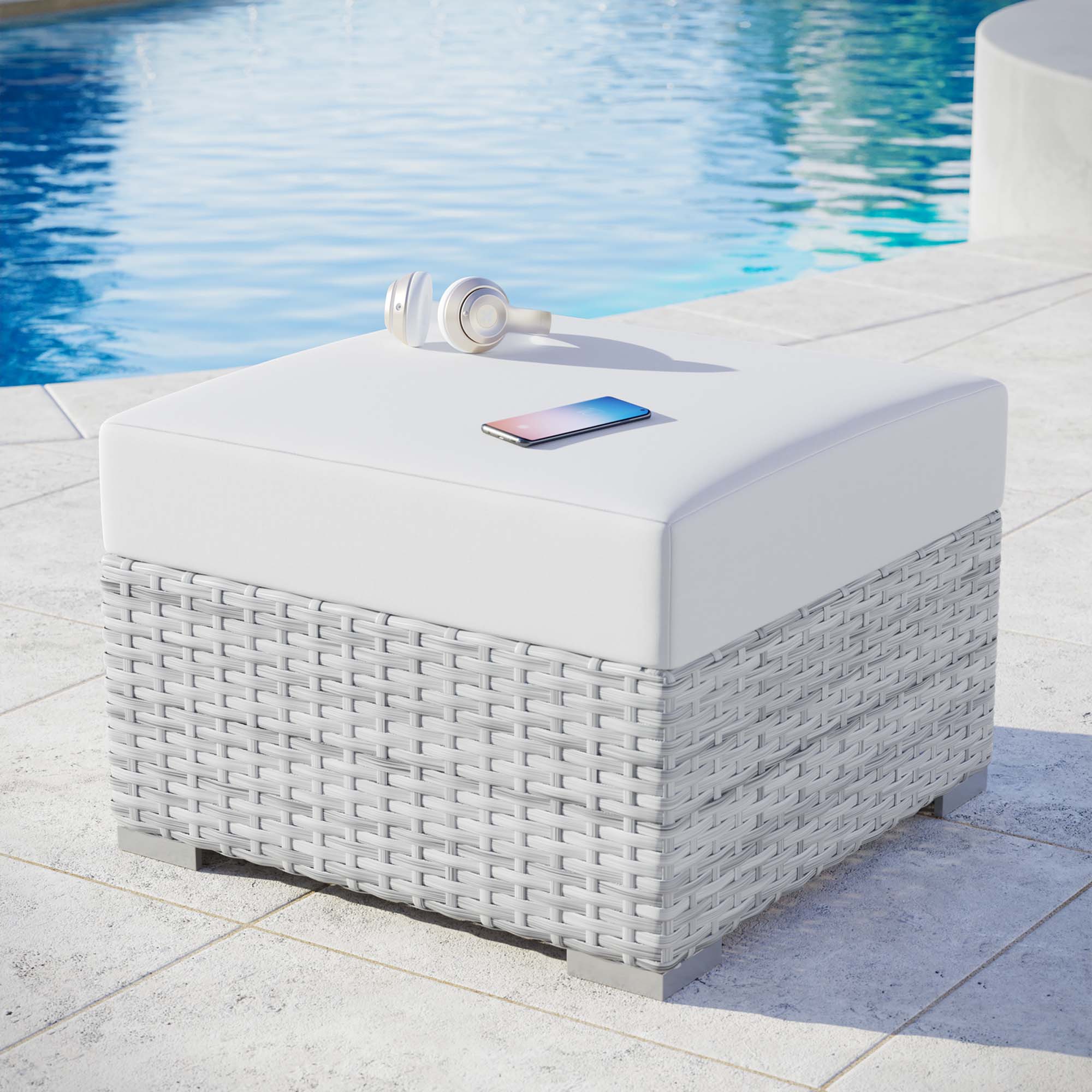 Convene Outdoor Ottoman