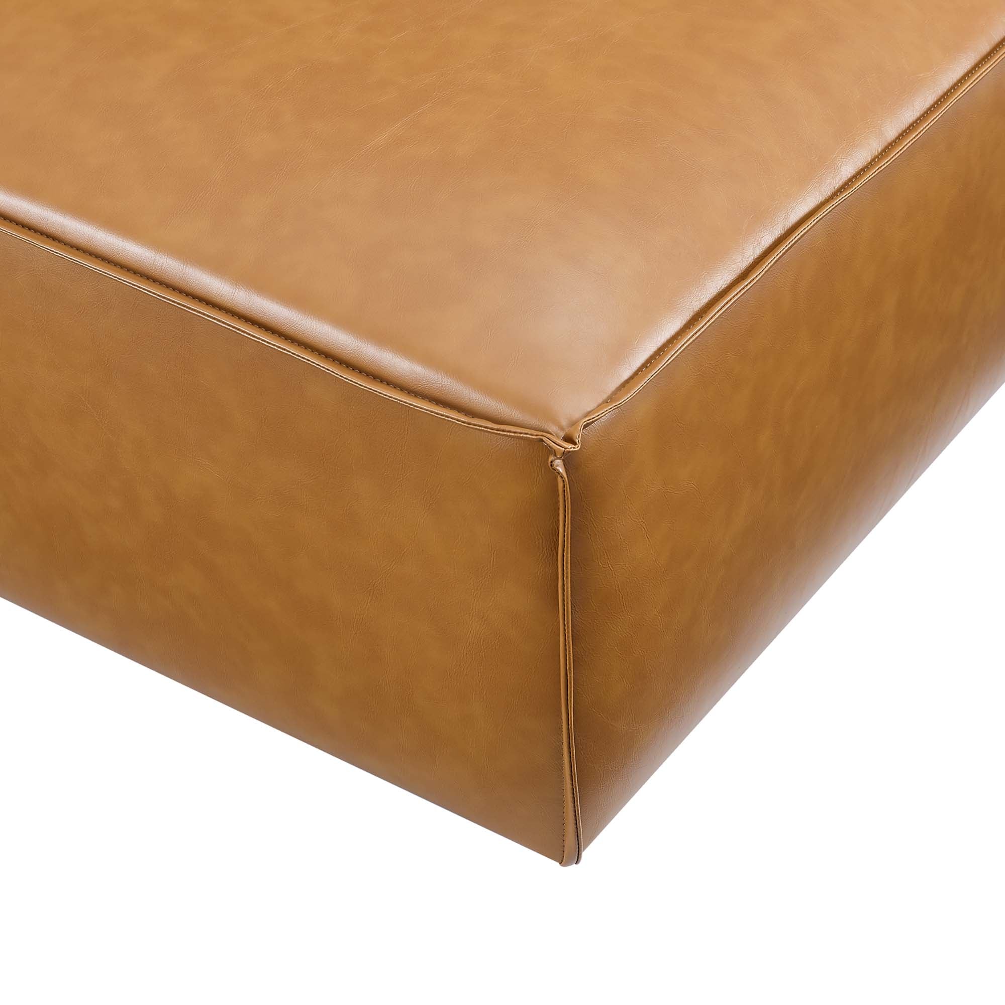 Chaise sans accoudoirs rembourrée en duvet Commix