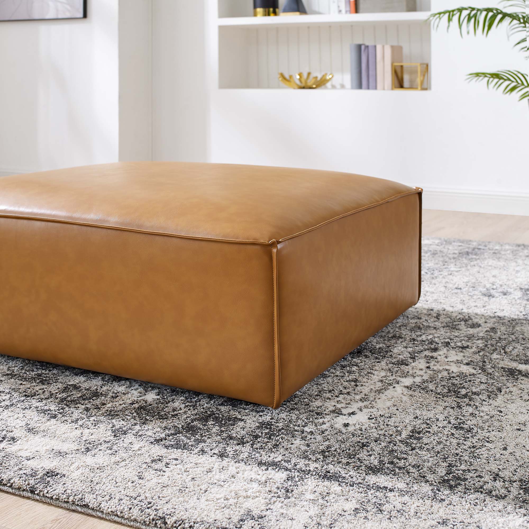 Chaise sans accoudoirs rembourrée en duvet Commix