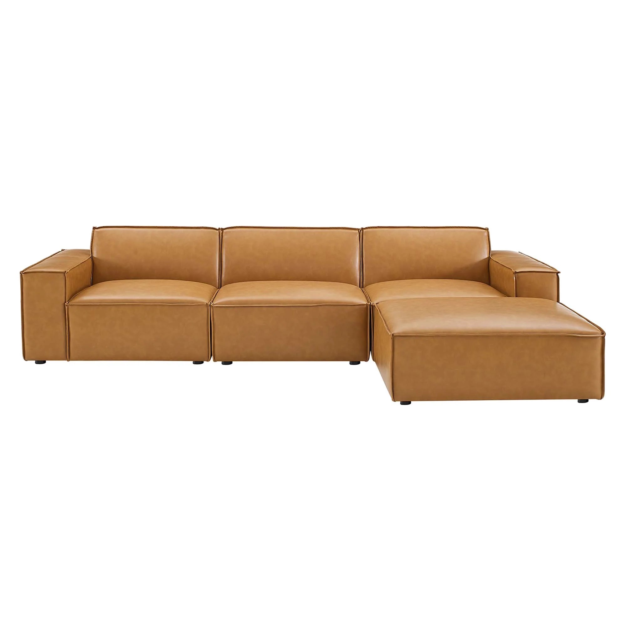 Chaise sans accoudoirs rembourrée en duvet Commix