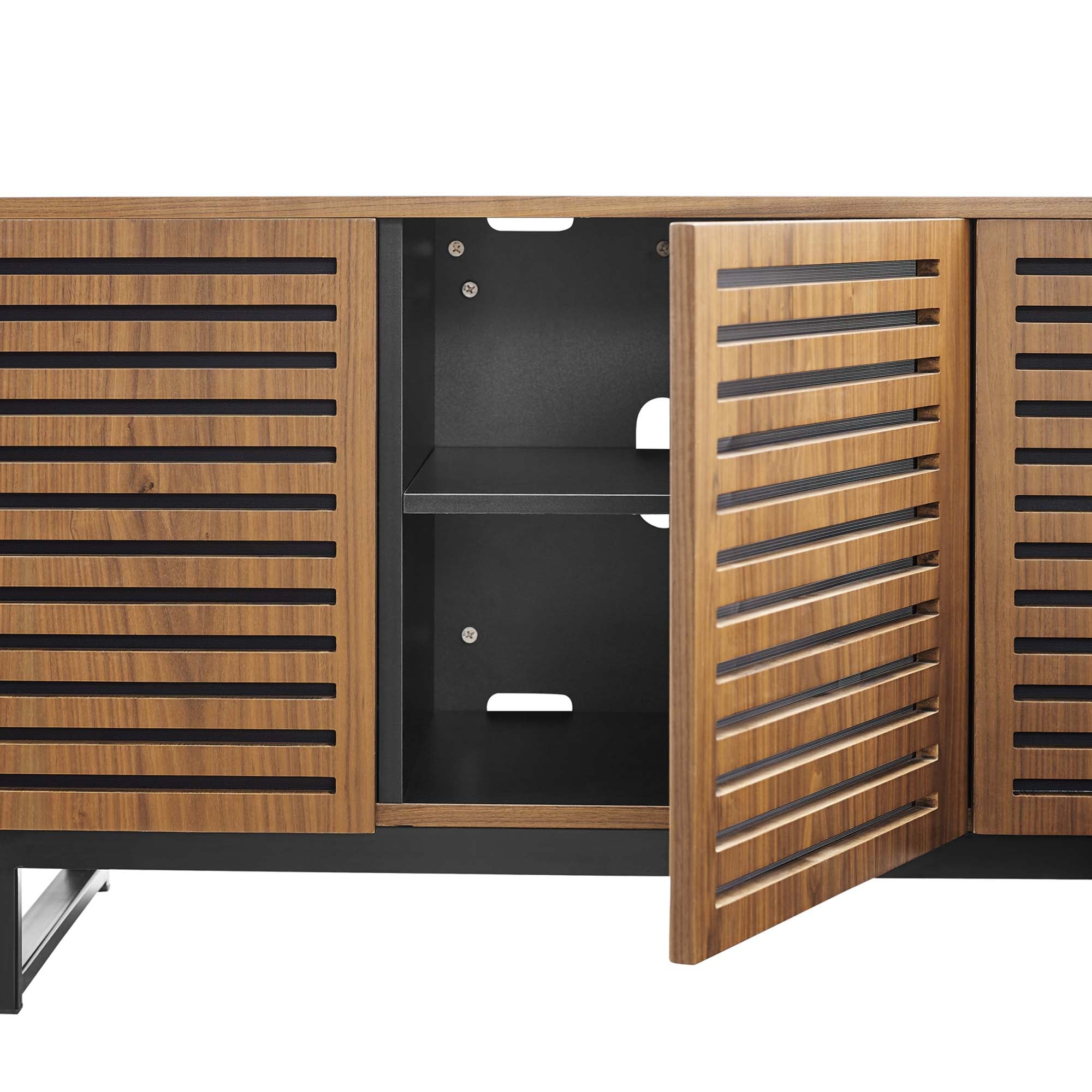 Parker 55" TV Stand in Walnut