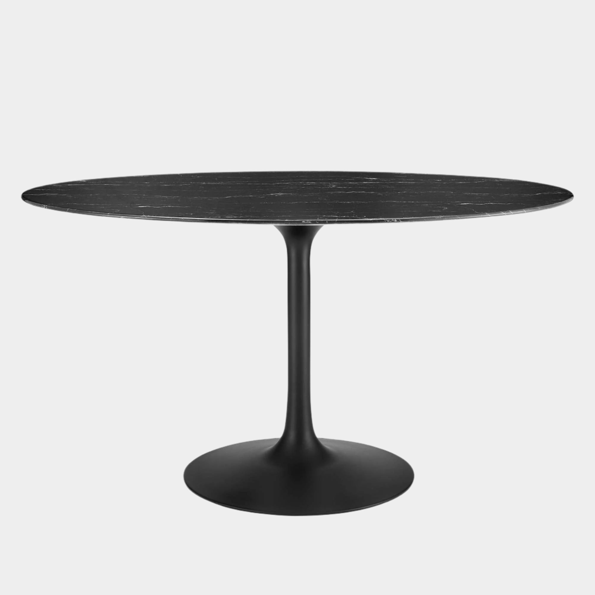 Lippa Oval Artificial Marble Dining Table