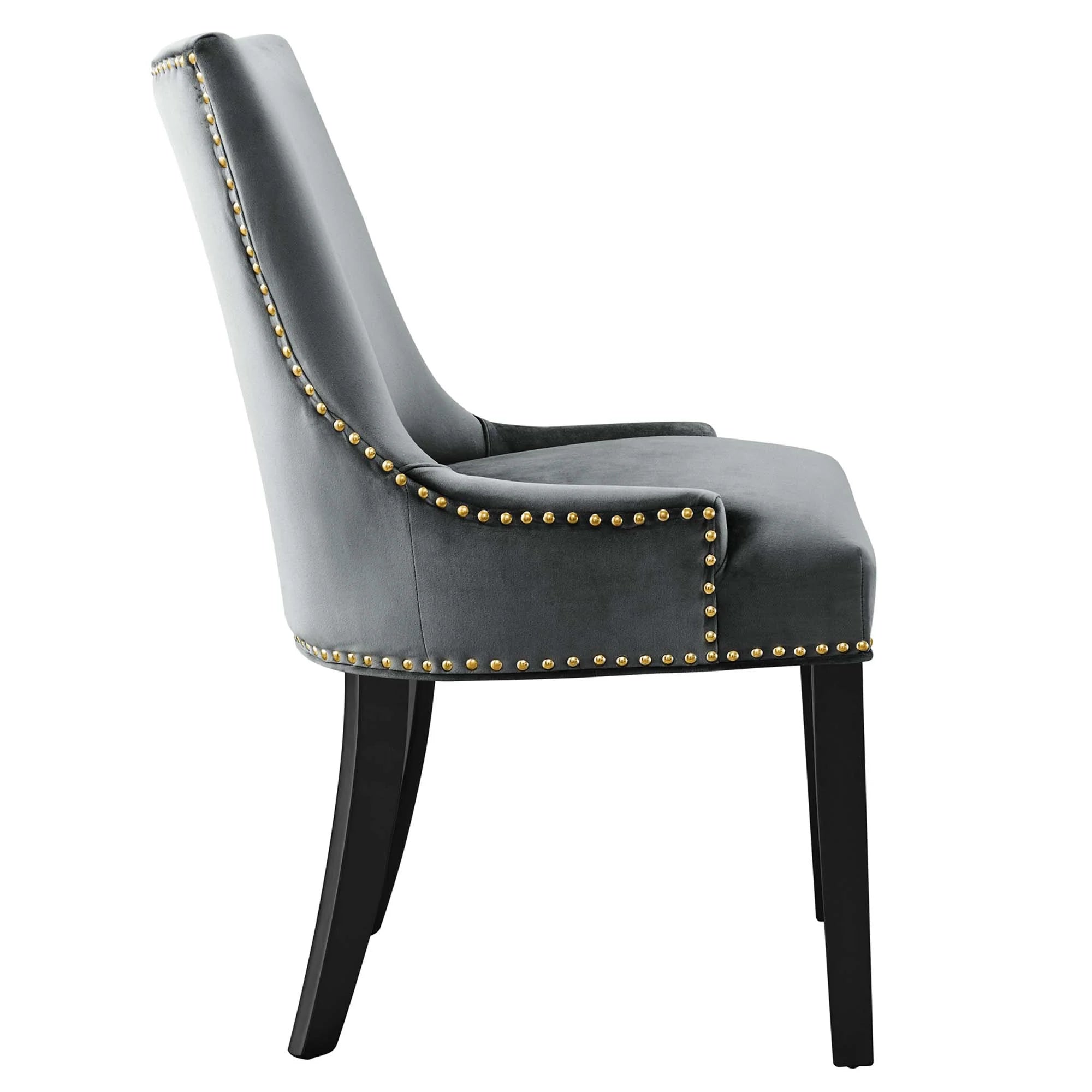 Marquis Performance Velvet Dining Chairs Set of 2