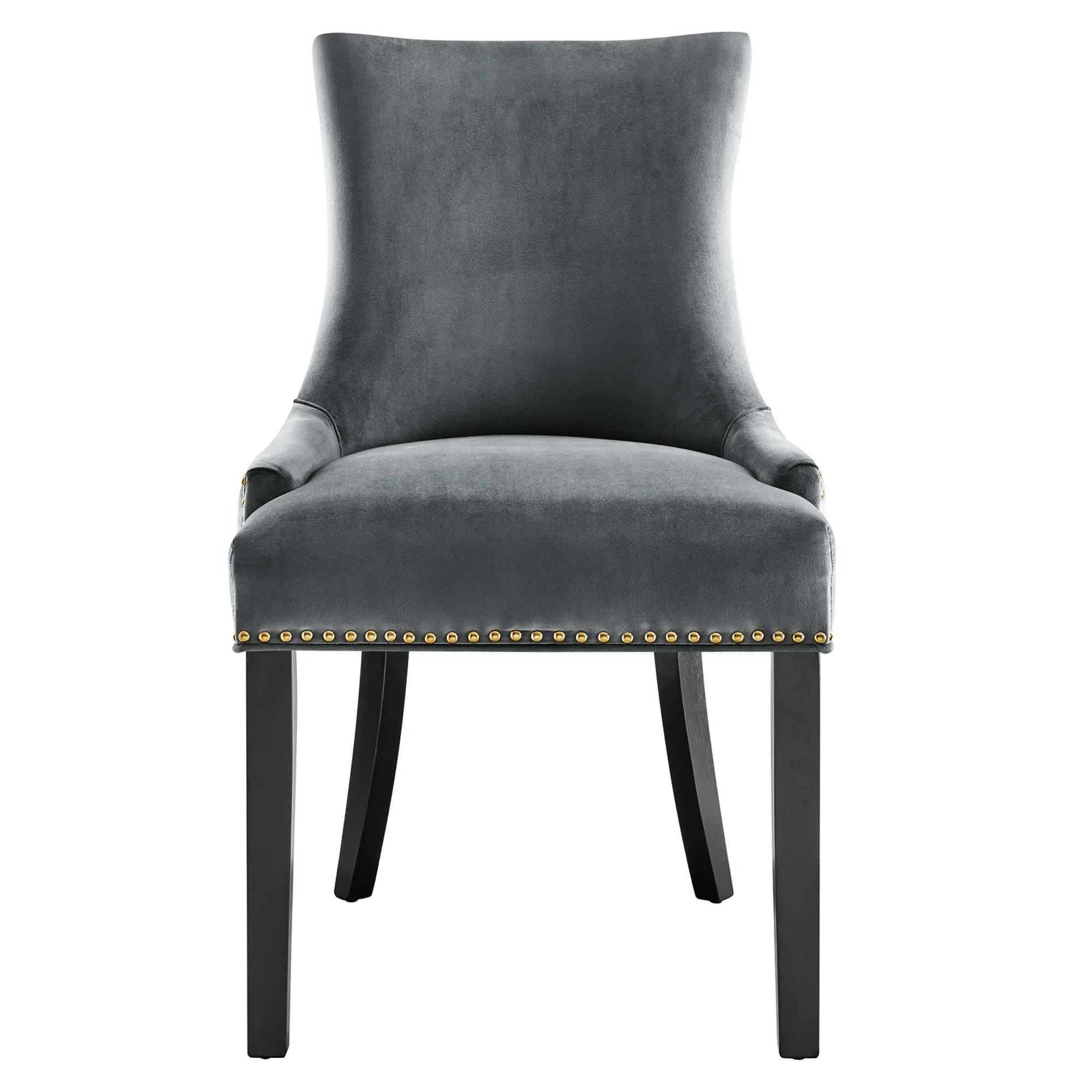 Marquis Performance Velvet Dining Chairs Set of 2