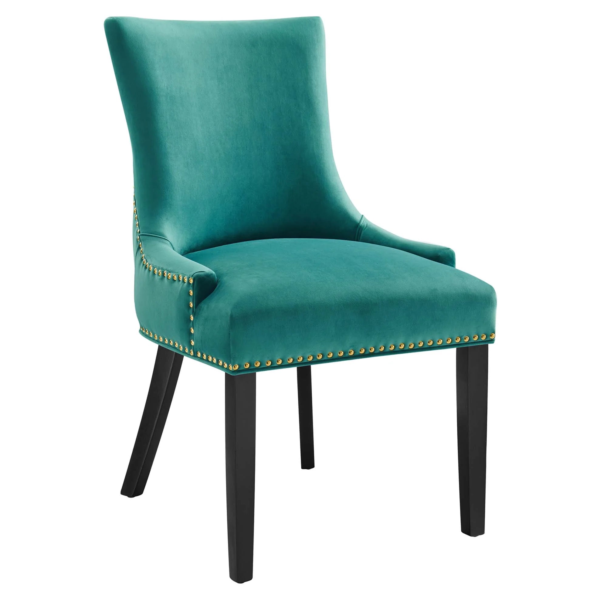 Marquis Performance Velvet Dining Chairs Set of 2