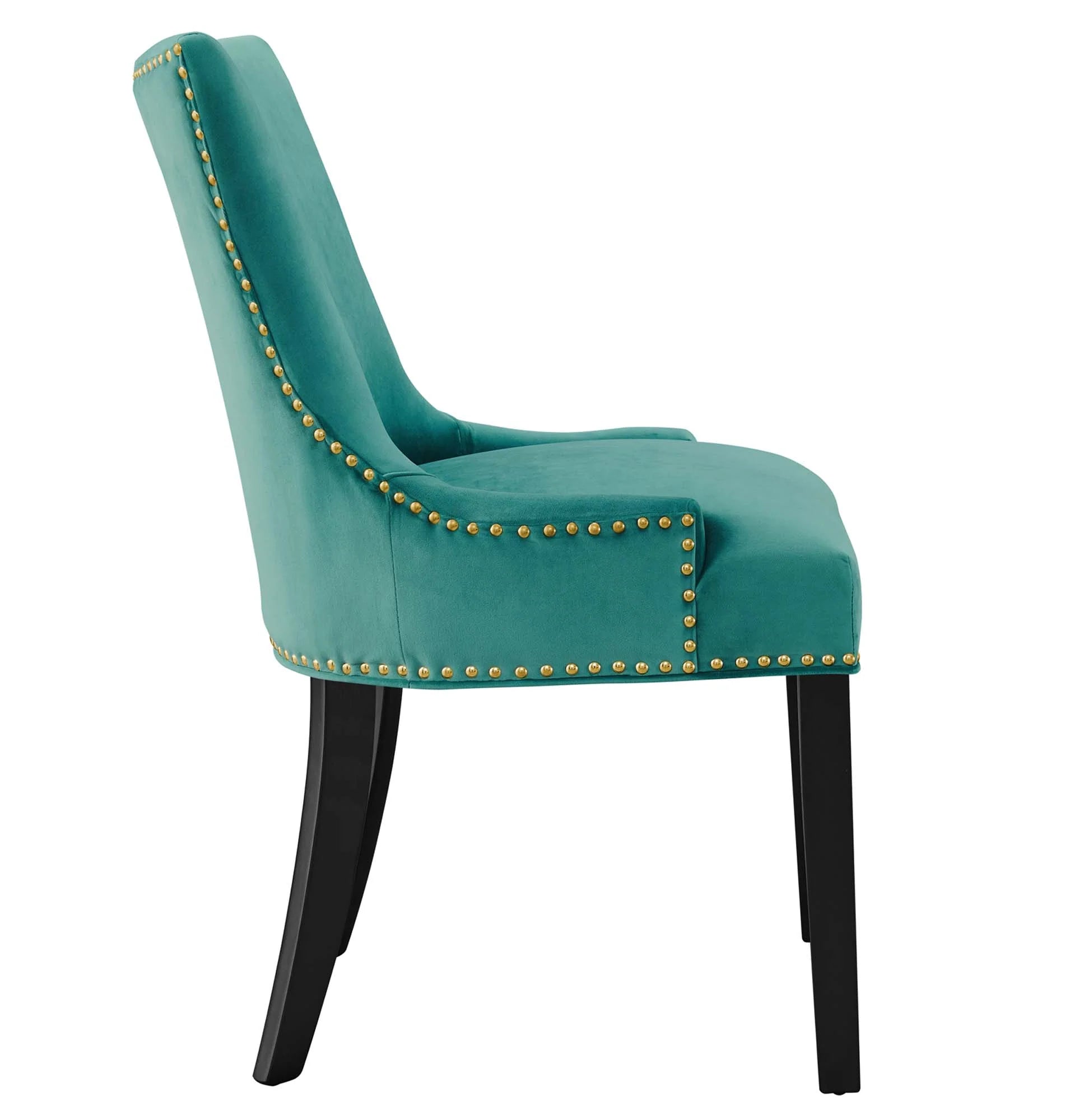 Marquis Performance Velvet Dining Chairs Set of 2