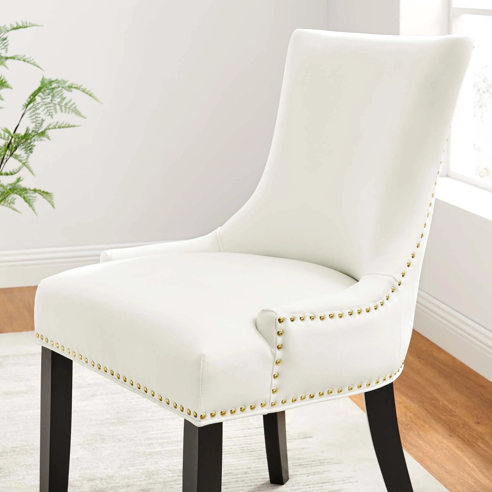Marquis Performance Velvet Dining Chairs Set of 2