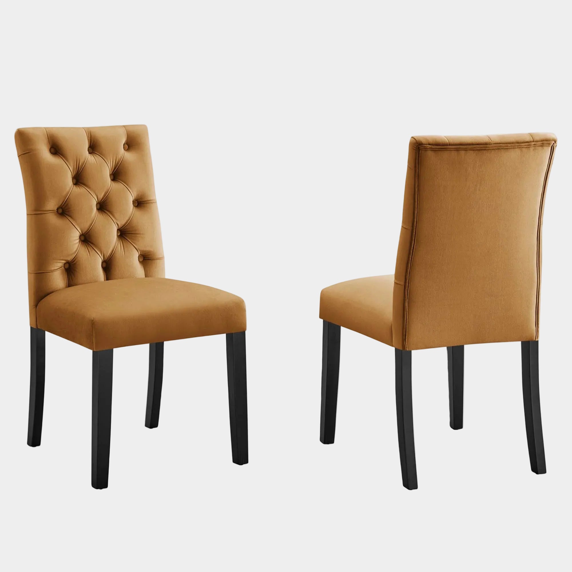 Duchess Performance Velvet Dining Chairs Set of 2