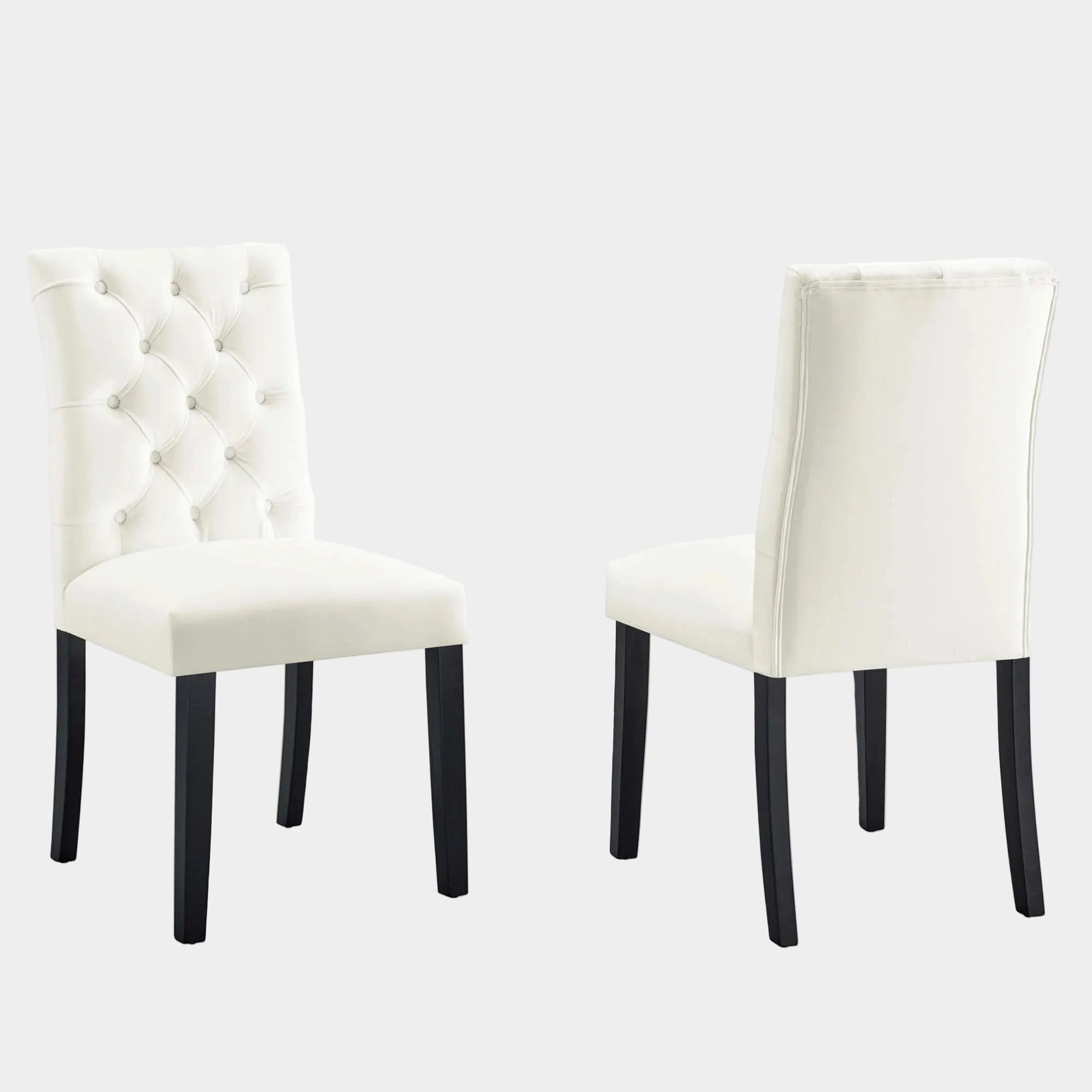 Duchess Performance Velvet Dining Chairs Set of 2
