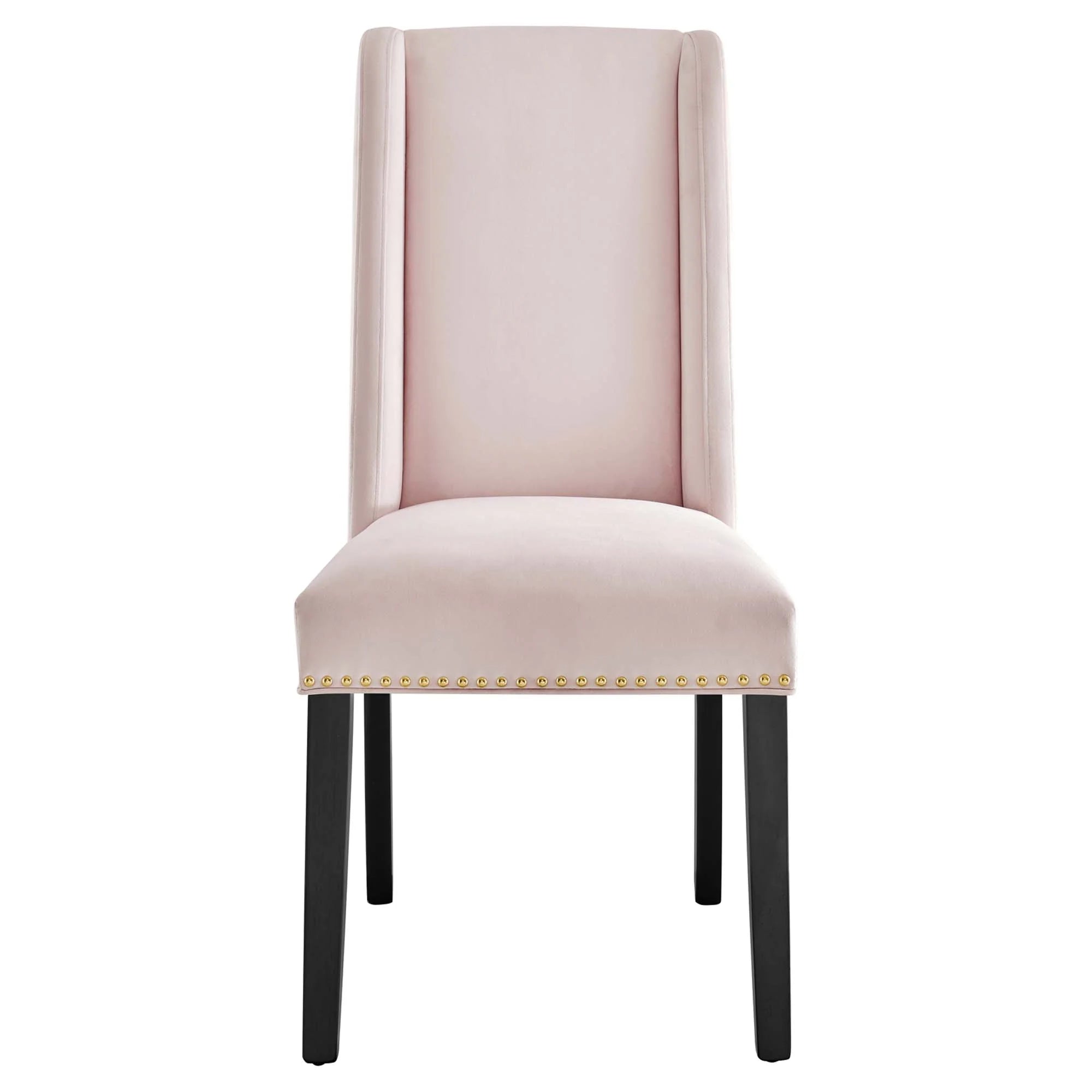 Baron Performance Velvet Dining Chairs Set of 2
