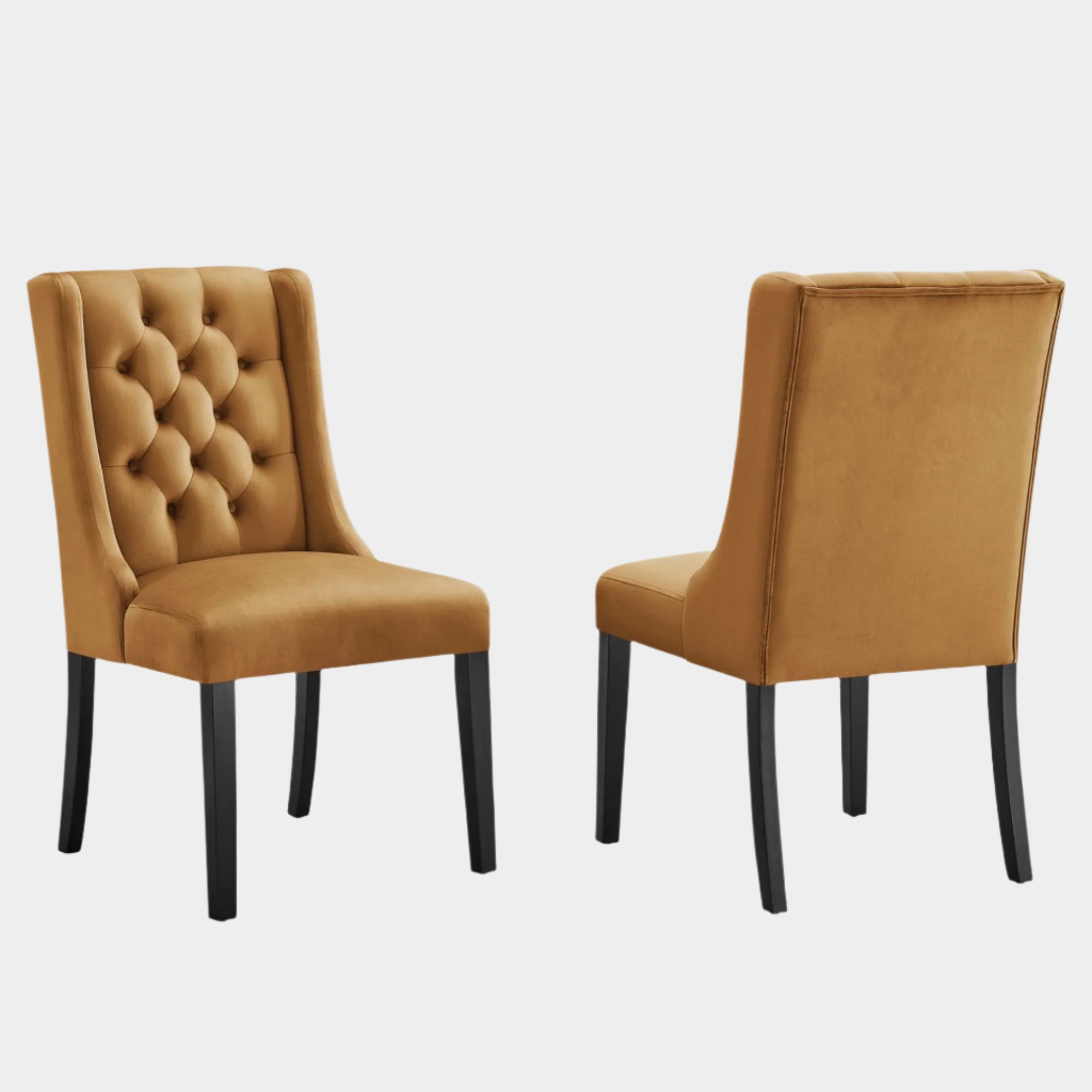 Baronet Performance Velvet Dining Chairs - Set of 2