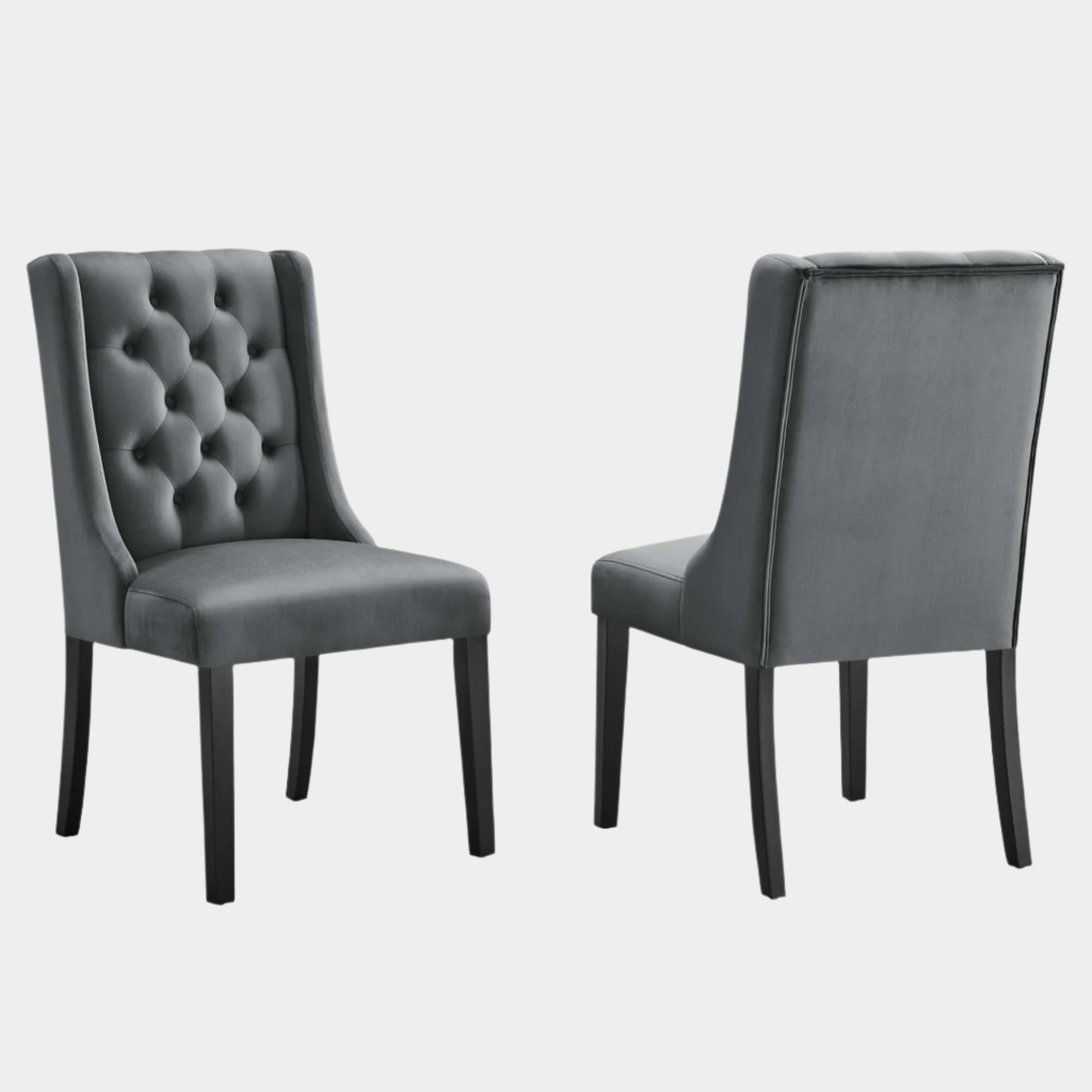 Baronet Performance Velvet Dining Chairs - Set of 2