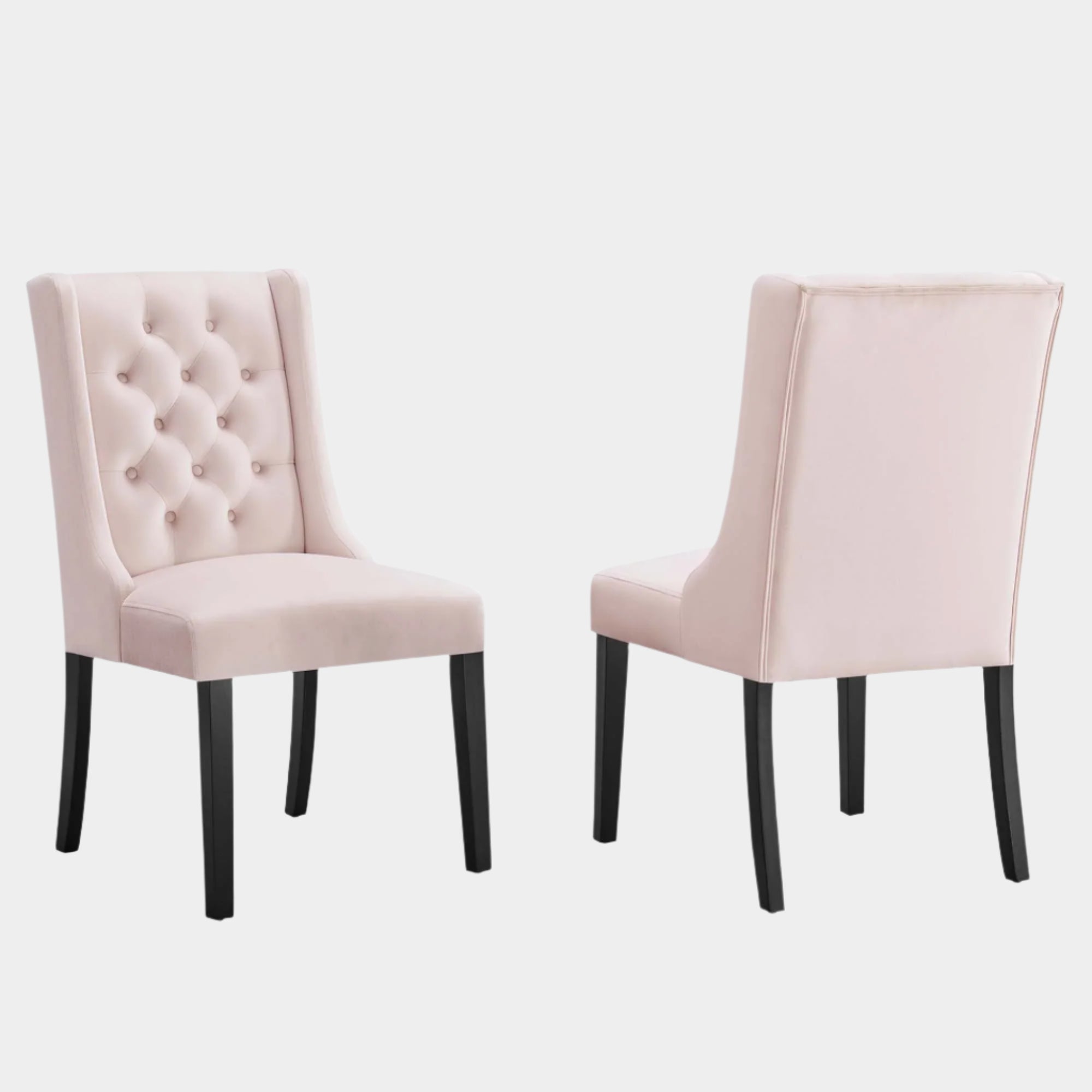 Baronet Performance Velvet Dining Chairs - Set of 2