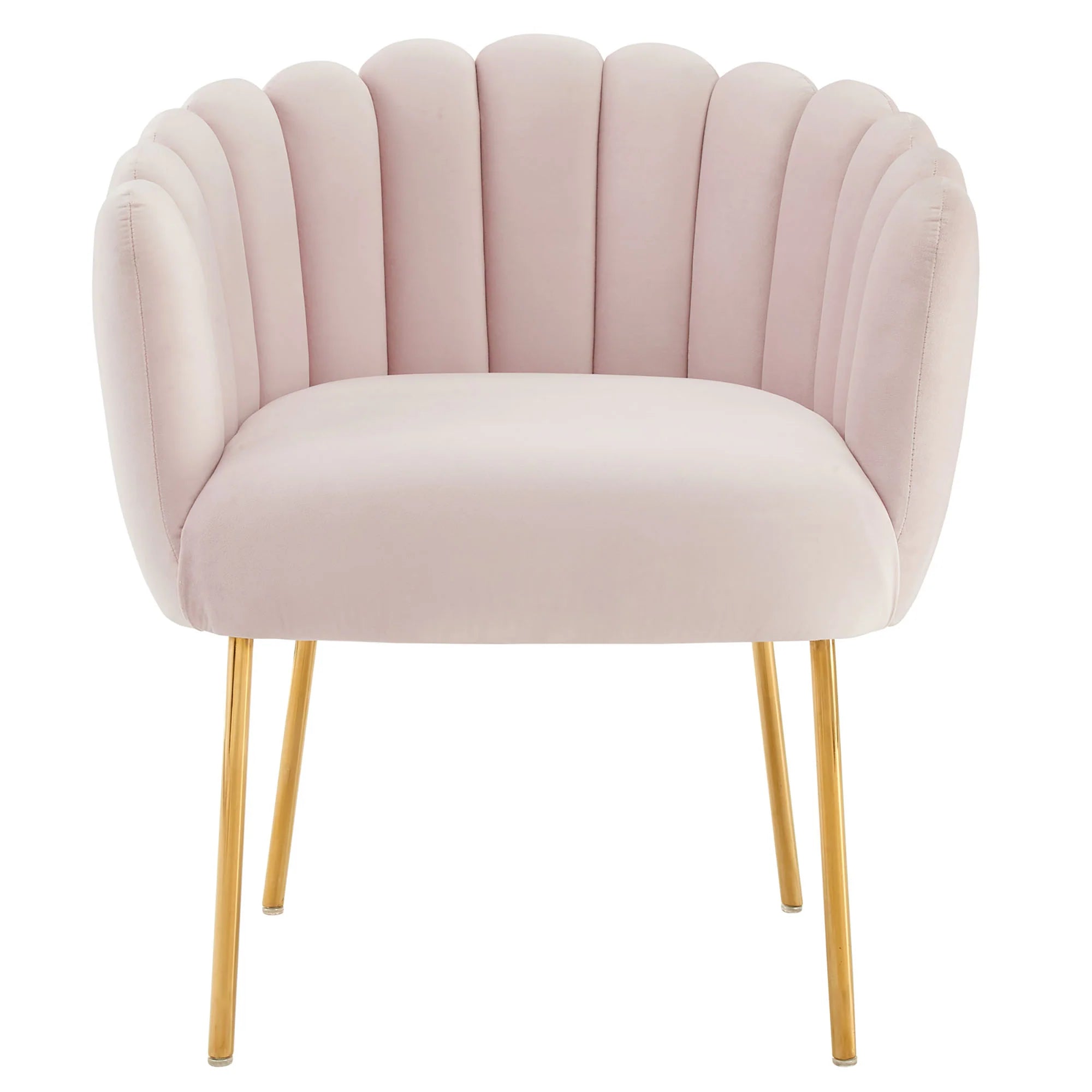 Sanna Channel Tufted Performance Velvet Armchair