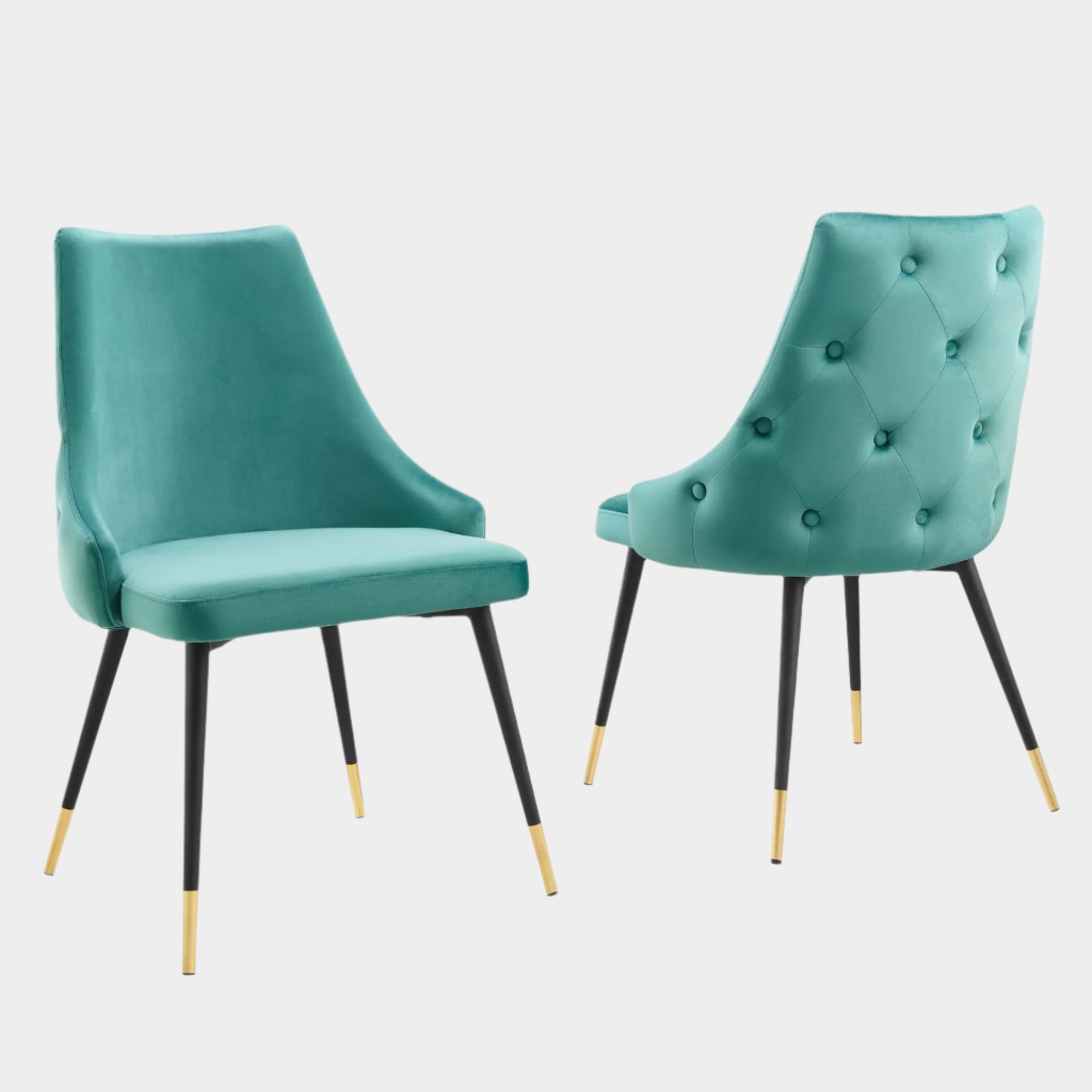 Adorn Performance Velvet Dining Side Chair Set of 2
