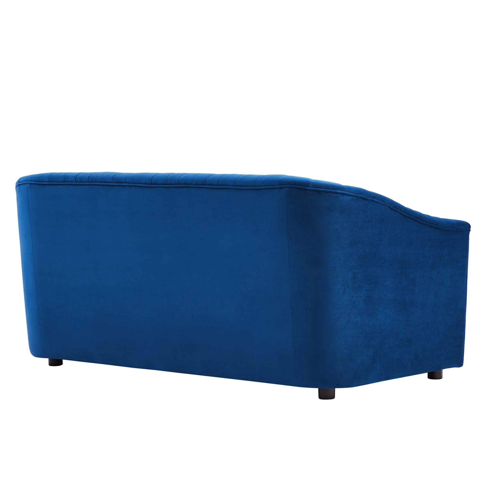 Chaise sans accoudoirs rembourrée en duvet Commix