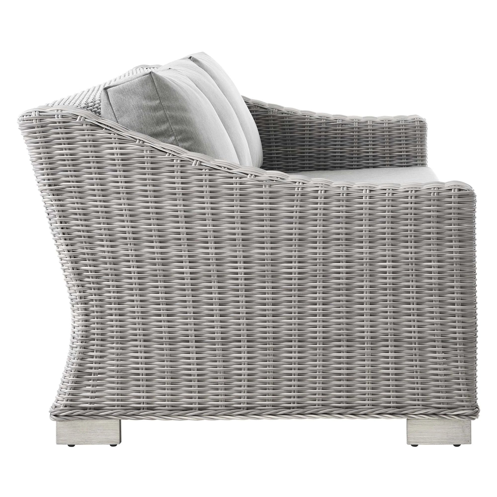 Conway 5-Piece Outdoor Patio Wicker Rattan Furniture Set