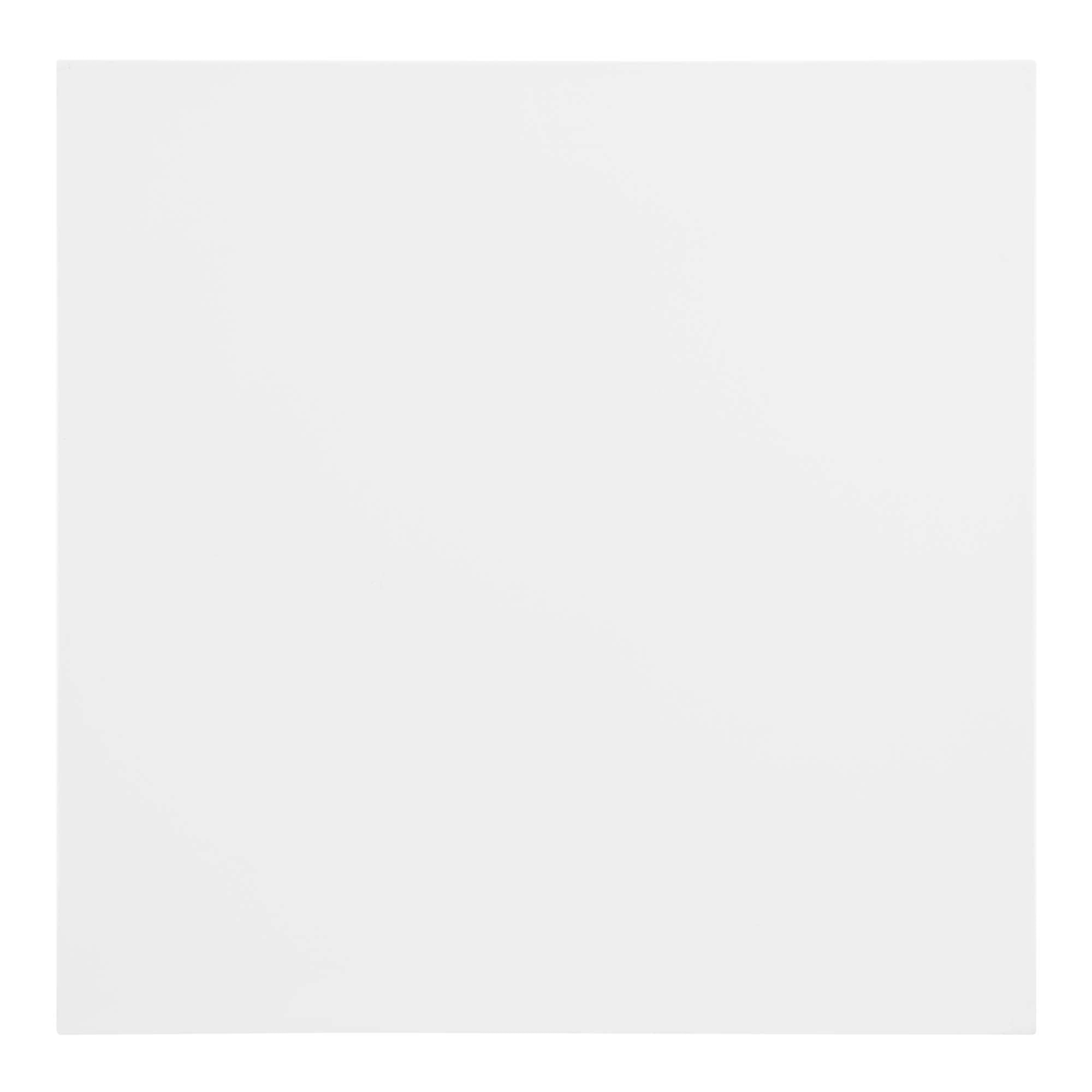 Zinque 24" Square Dining Table in Gold White