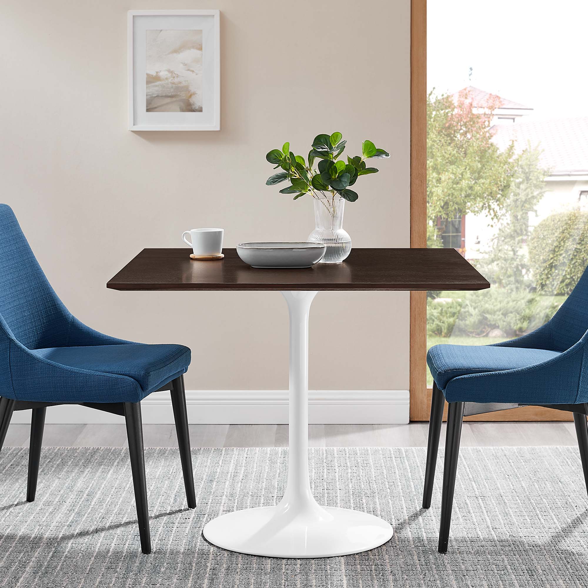 Lippa Square Wood Dining Table