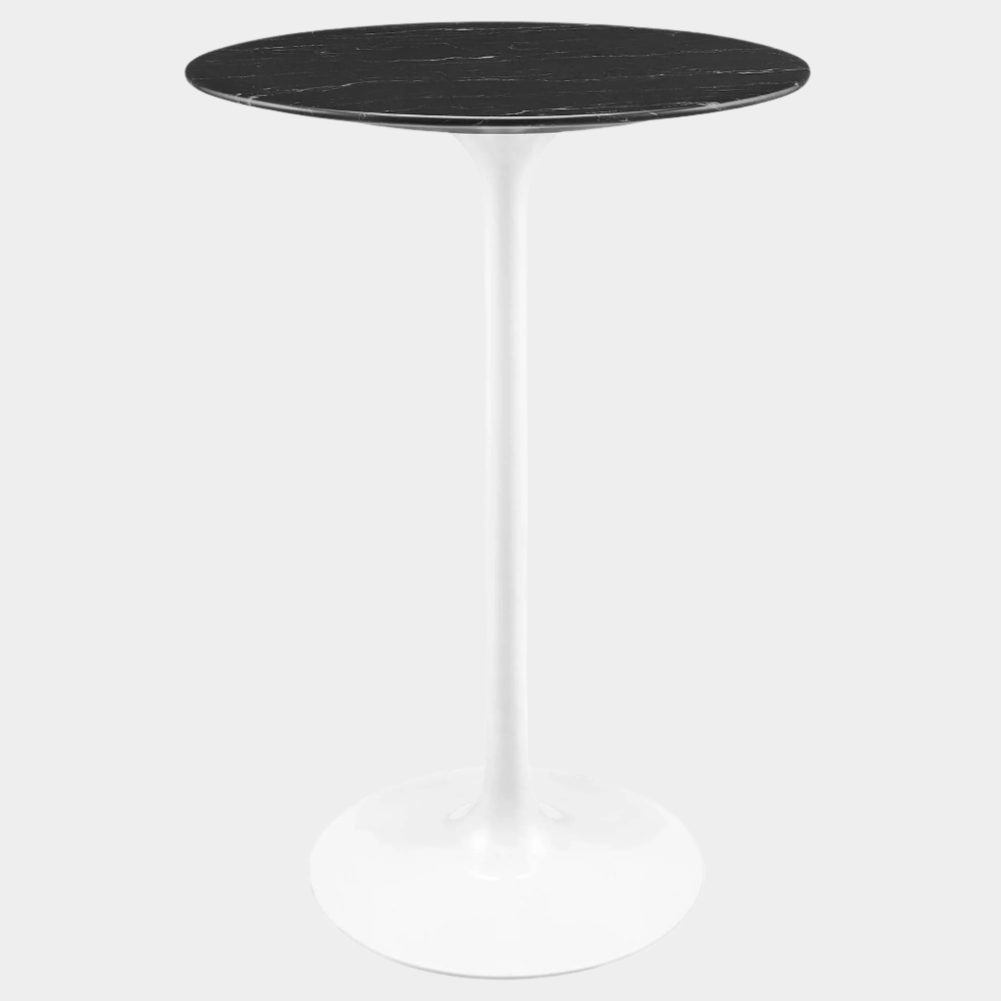 Lippa Round Artificial Marble Bar Table