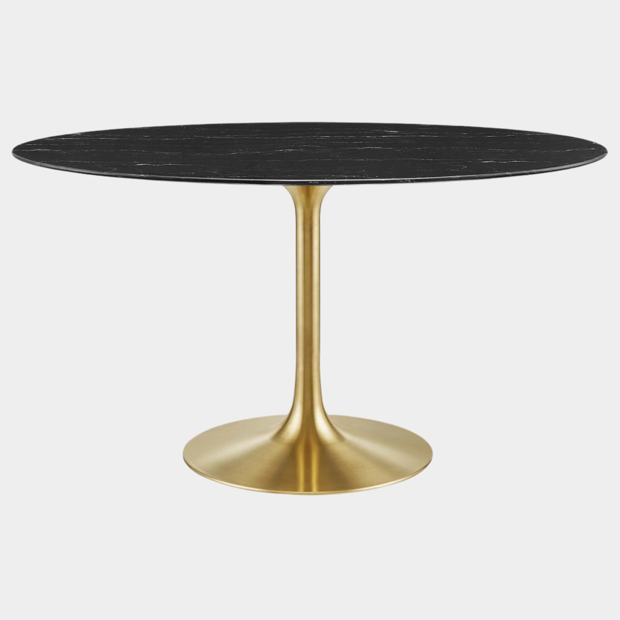 Lippa Oval Artificial Marble Dining Table