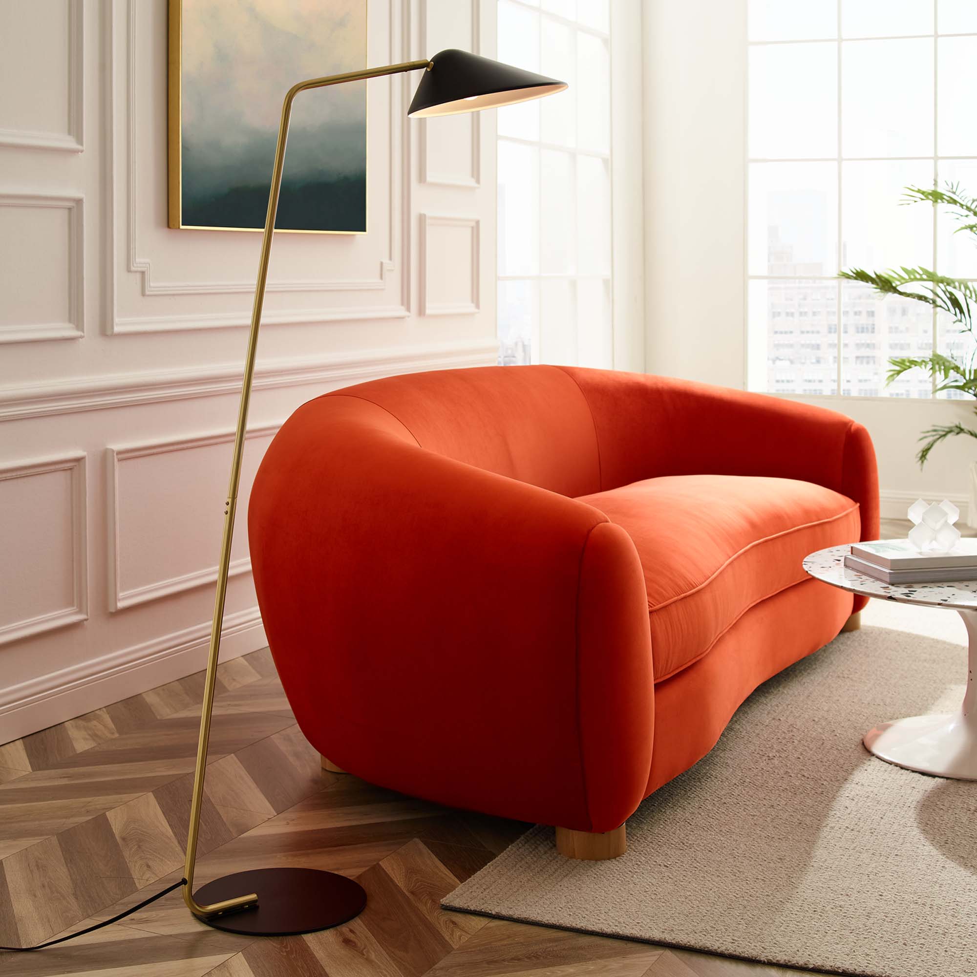 Journey Standing Floor Lamp in Black