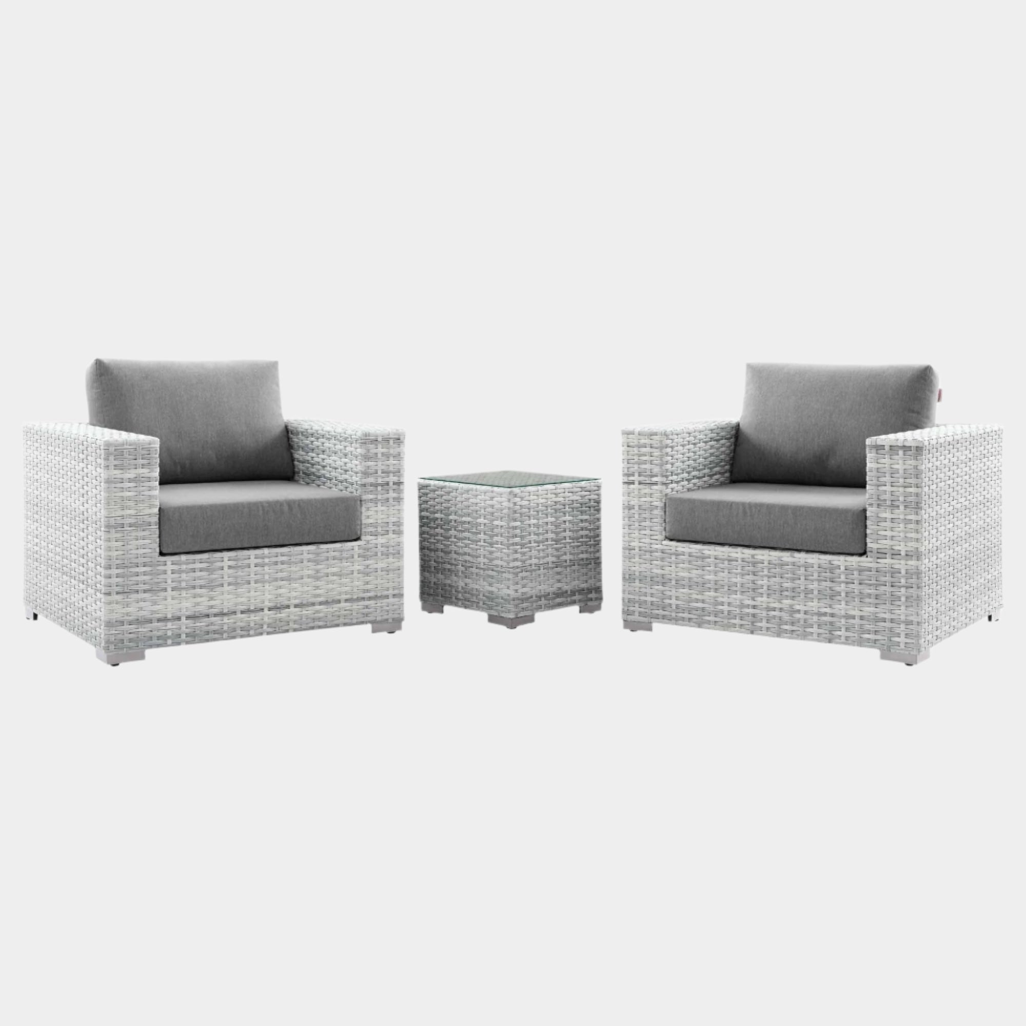 Convene 3-Piece Outdoor Patio Set