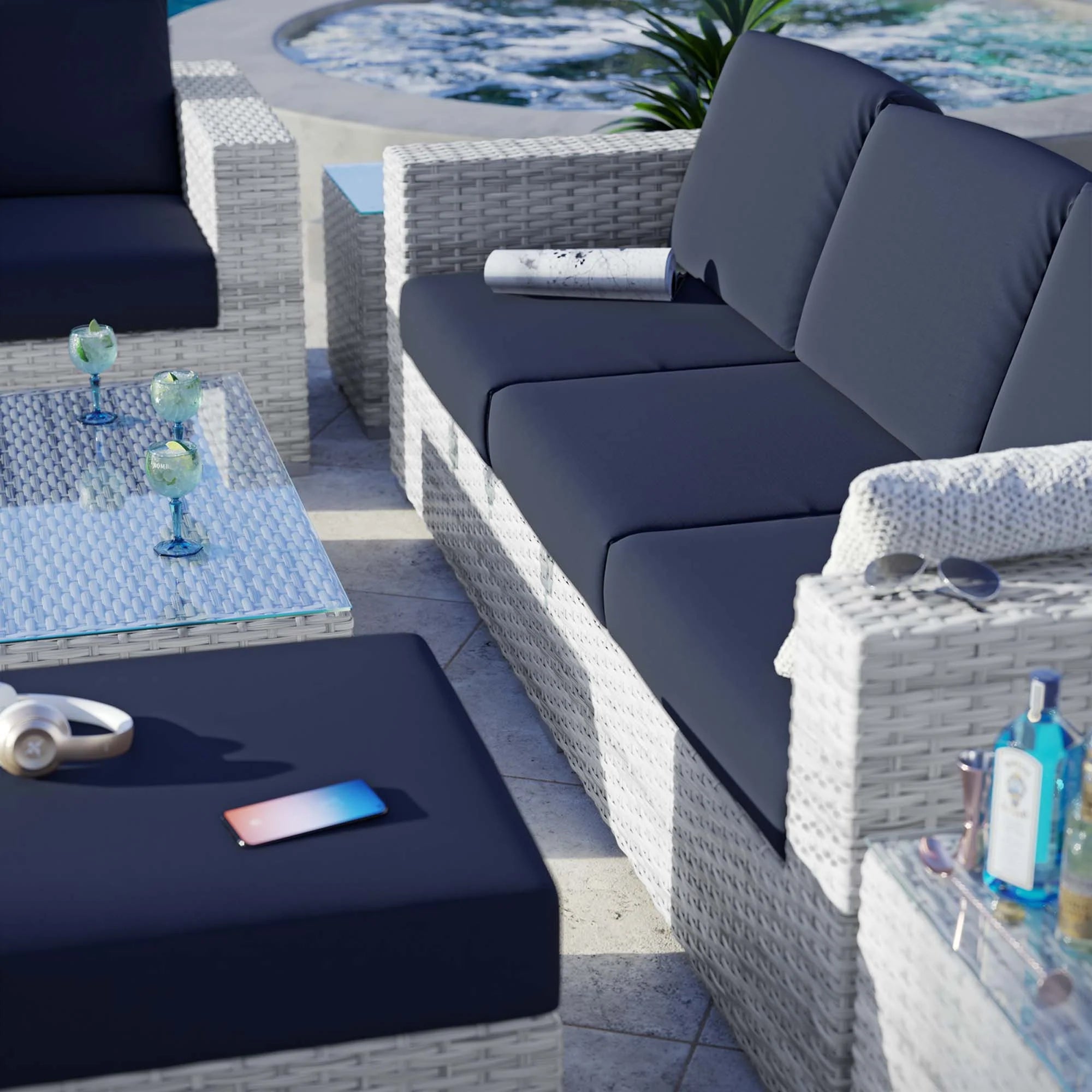 Convene 6-Piece Outdoor Patio Set