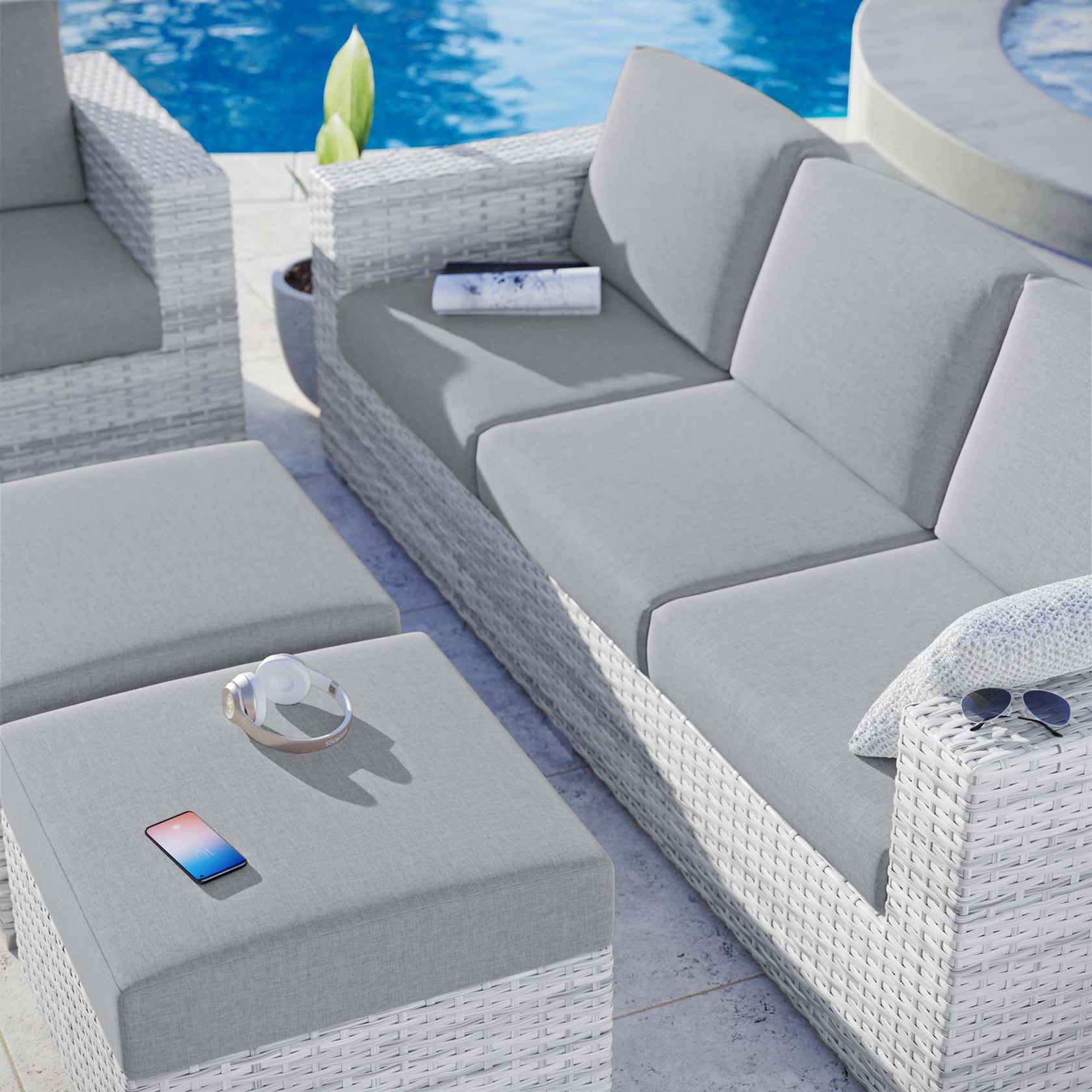 Convene 4-Piece Outdoor Patio Set