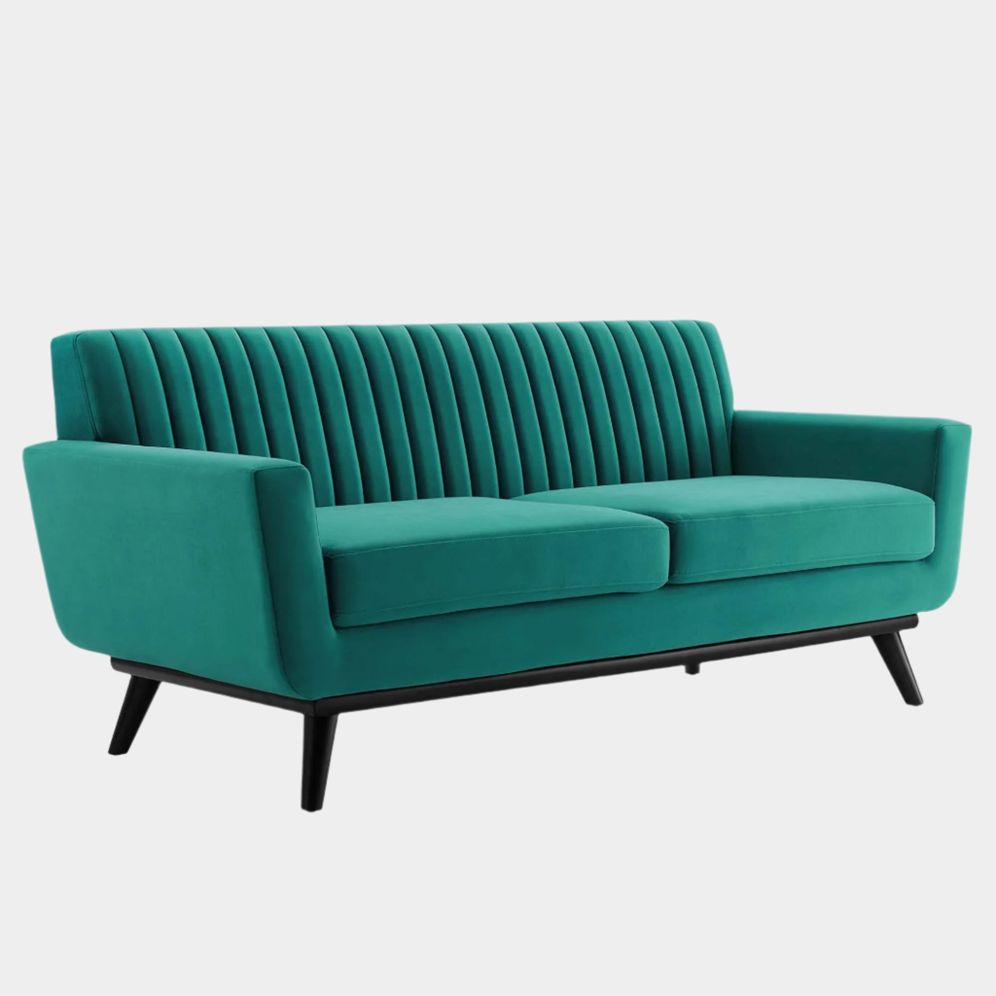 Chaise sans accoudoirs rembourrée en duvet Commix