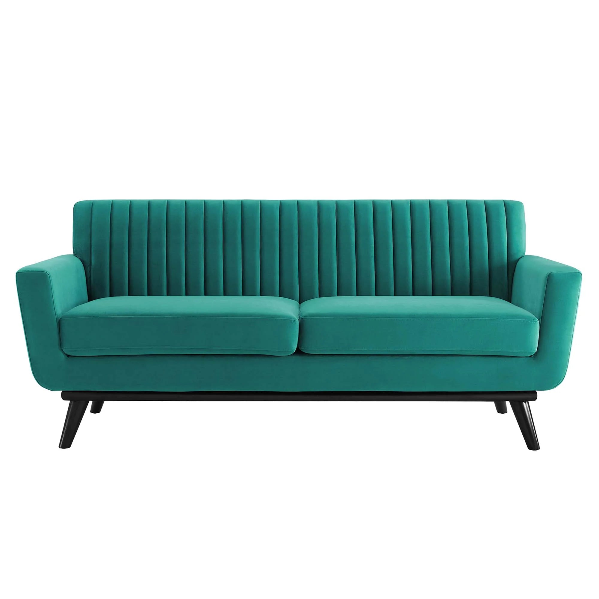 Chaise sans accoudoirs rembourrée en duvet Commix