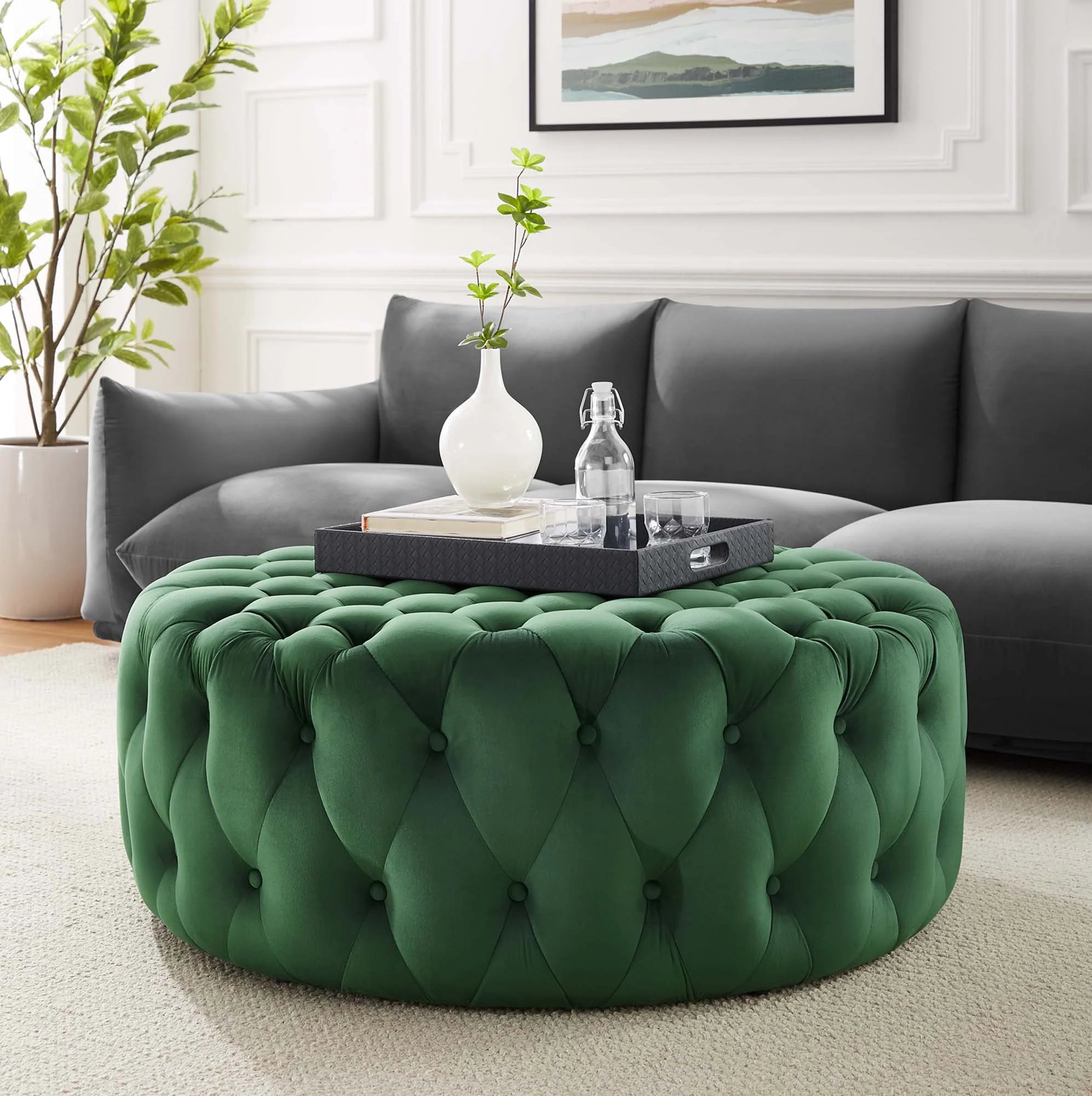 Chaise sans accoudoirs rembourrée en duvet Commix