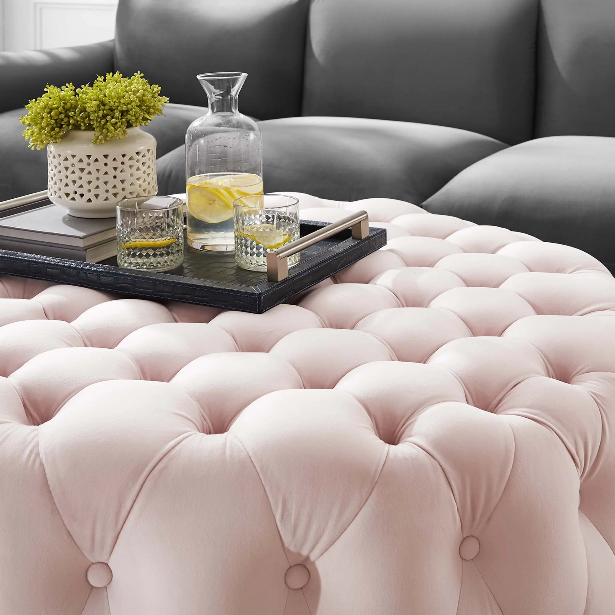 Chaise sans accoudoirs rembourrée en duvet Commix