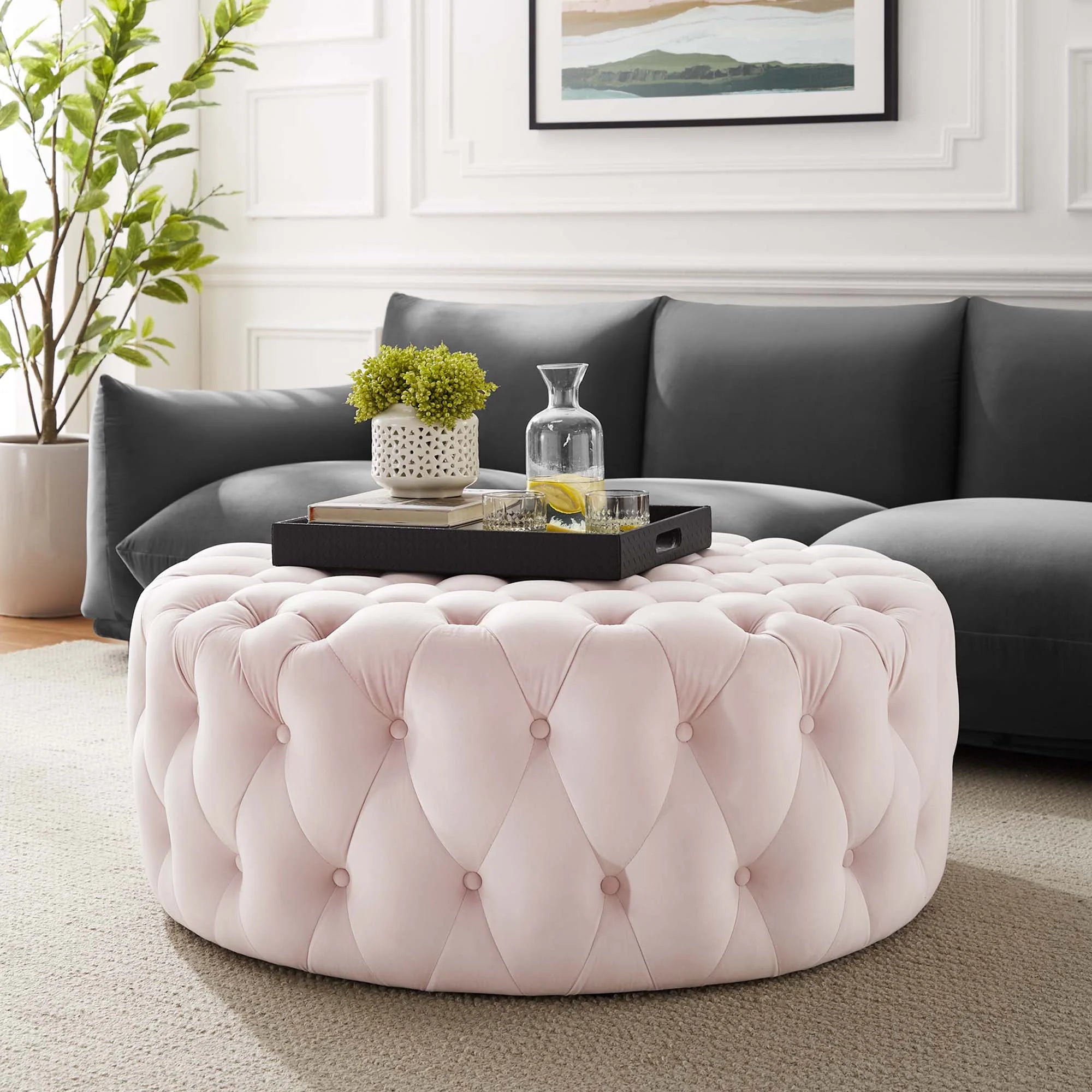 Chaise sans accoudoirs rembourrée en duvet Commix