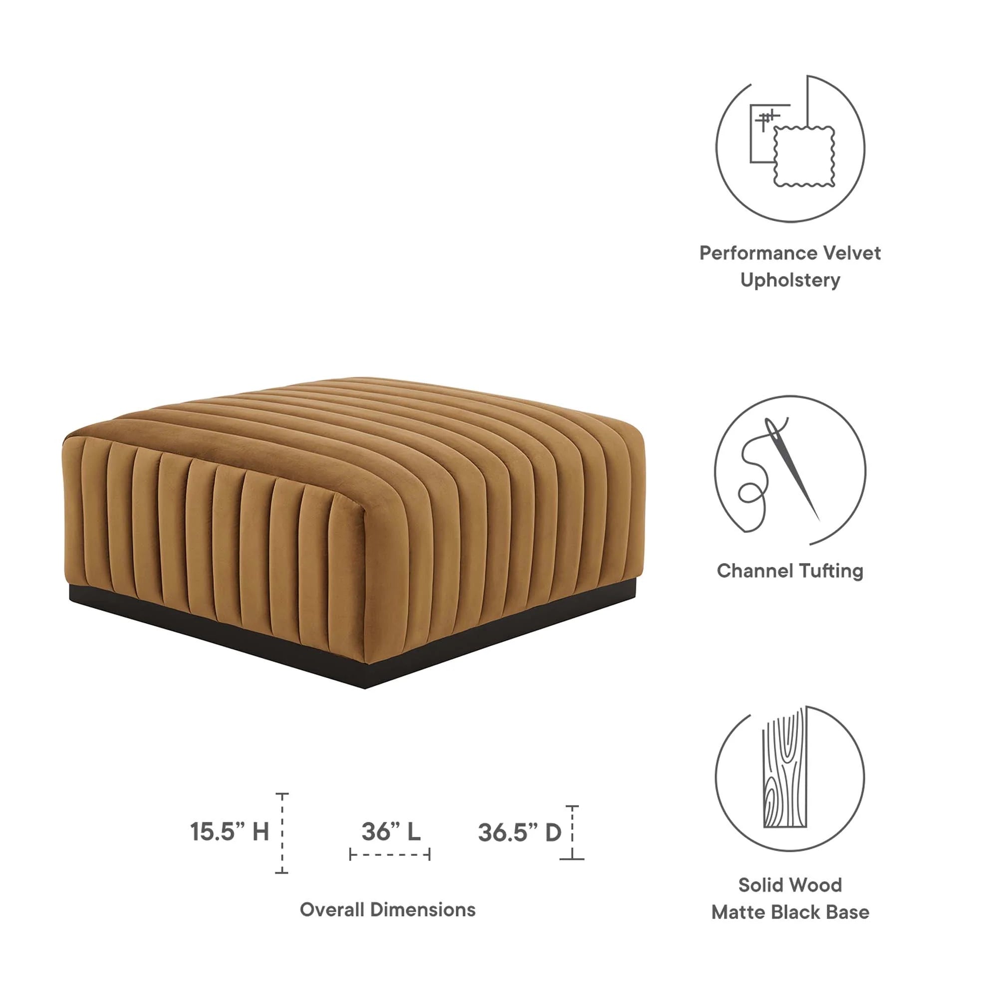 Chaise sans accoudoirs rembourrée en duvet Commix