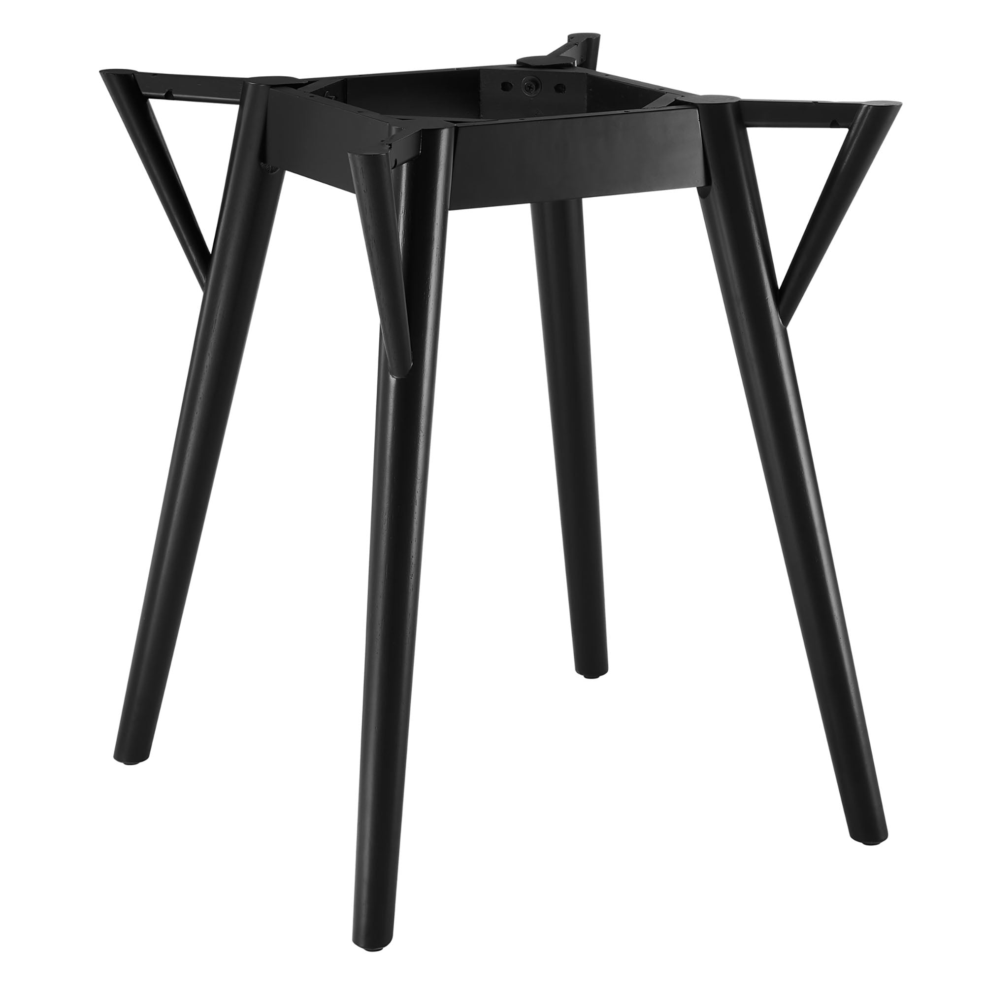 Gallant 36" Round Performance Artificial Marble Dining Table in Black White