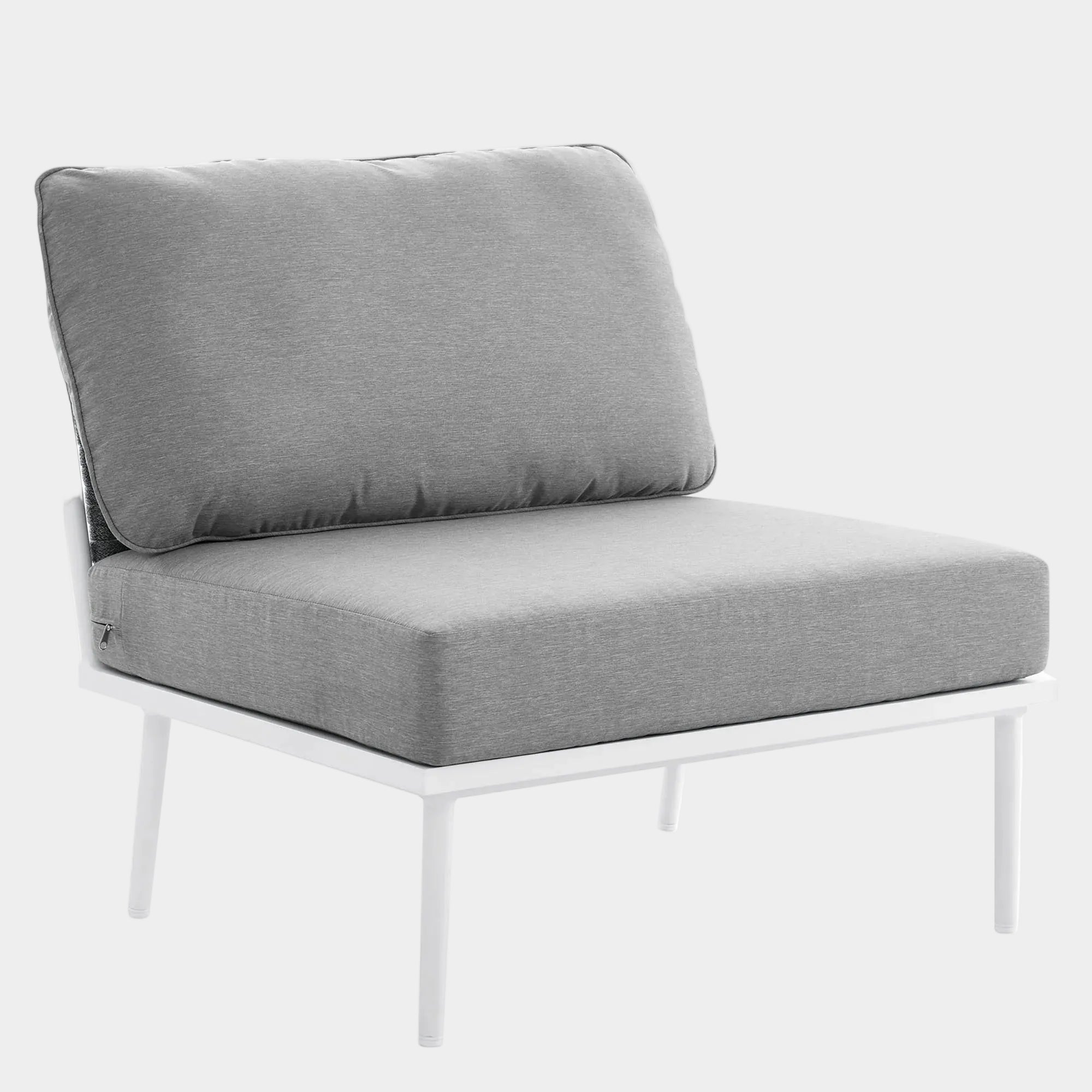 Stance Outdoor Patio Aluminum Armless Chair