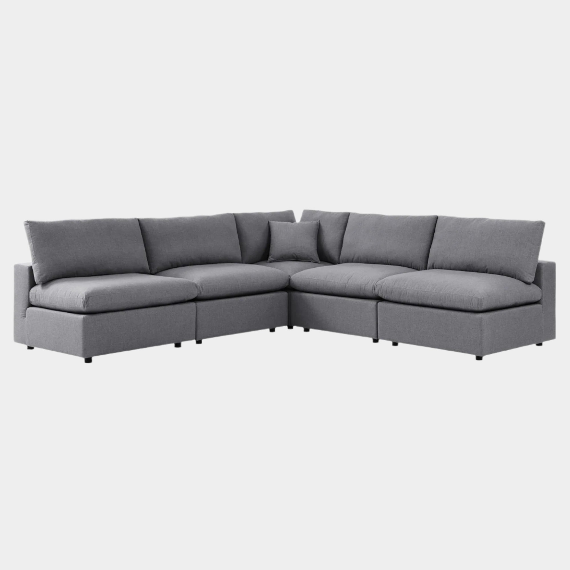 Commix 5-Piece Sunbrella® Outdoor Patio Sectional Sofa