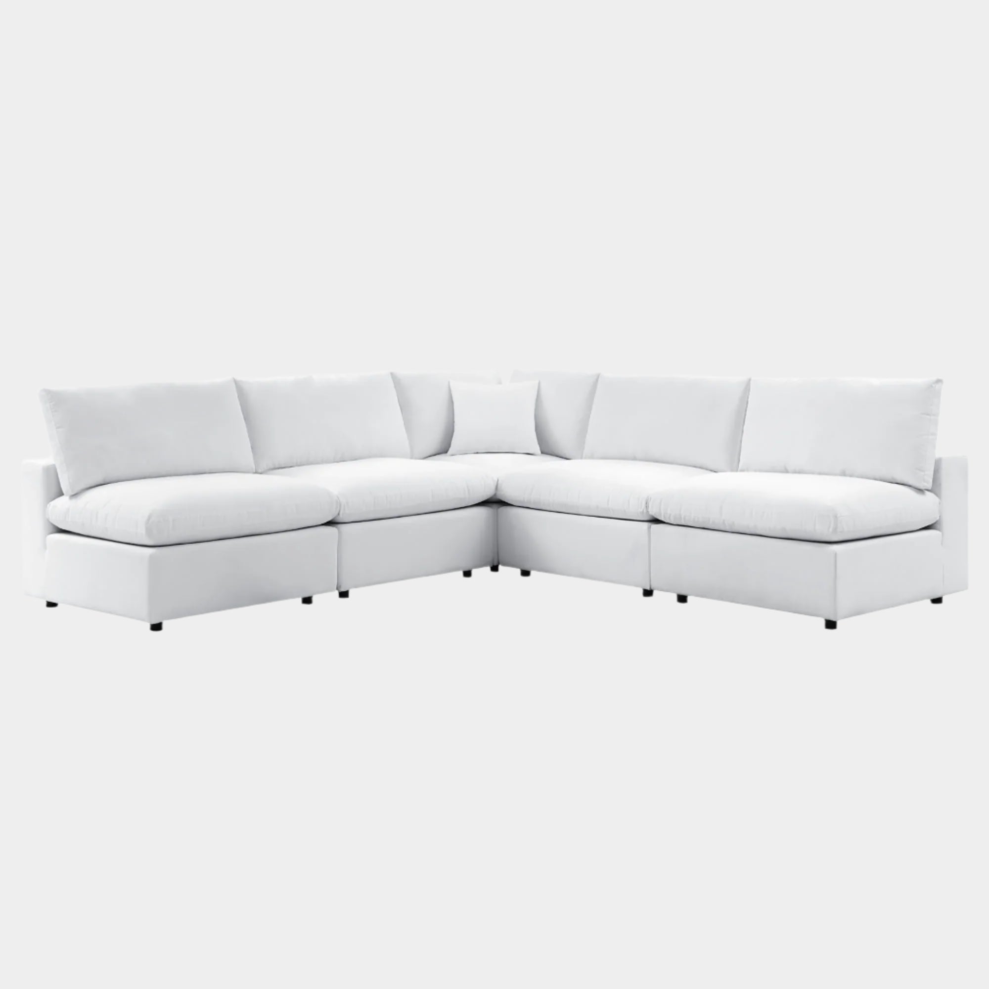 Commix 5-Piece Sunbrella® Outdoor Patio Sectional Sofa