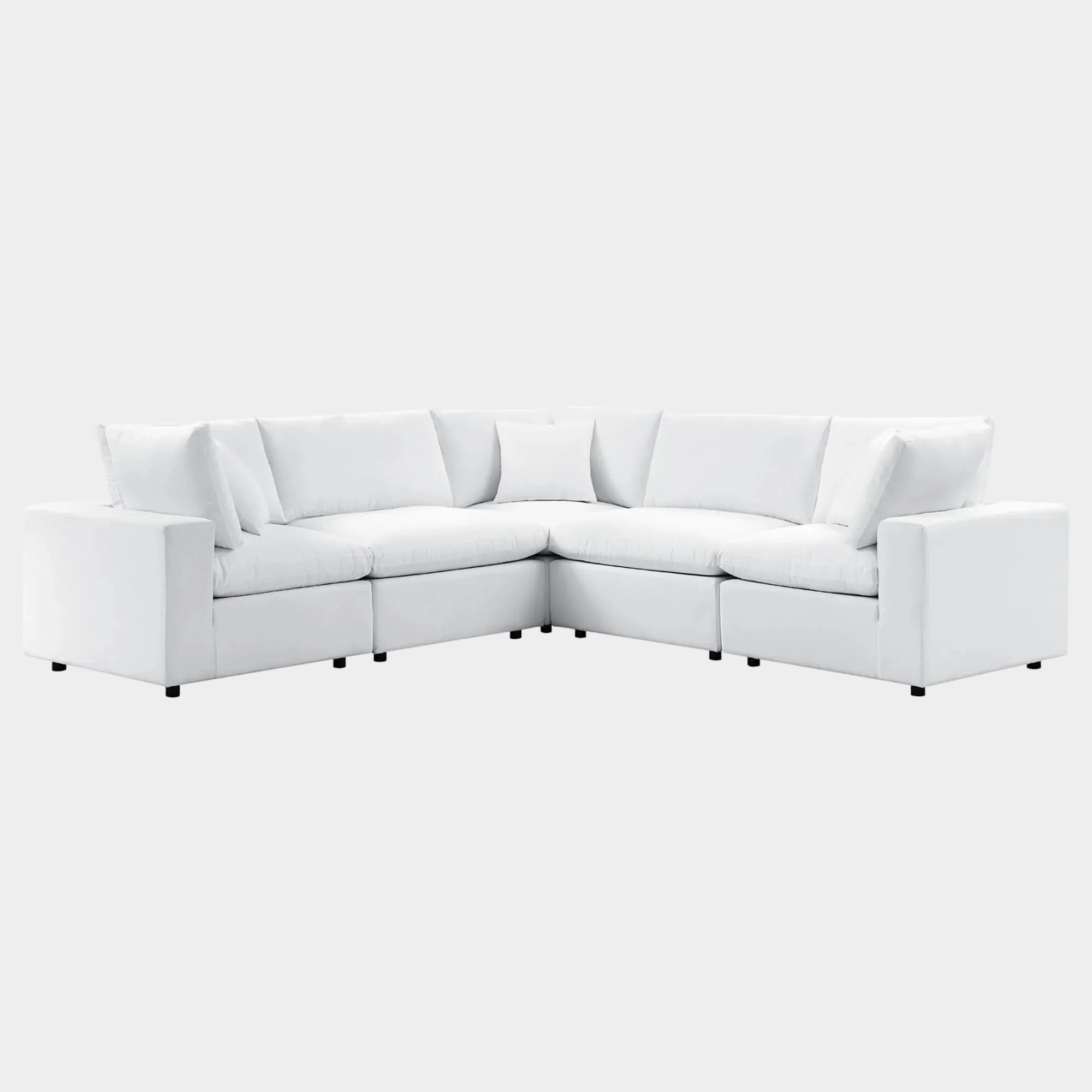 Commix 5-Piece Sunbrella® Outdoor Patio Sectional Sofa