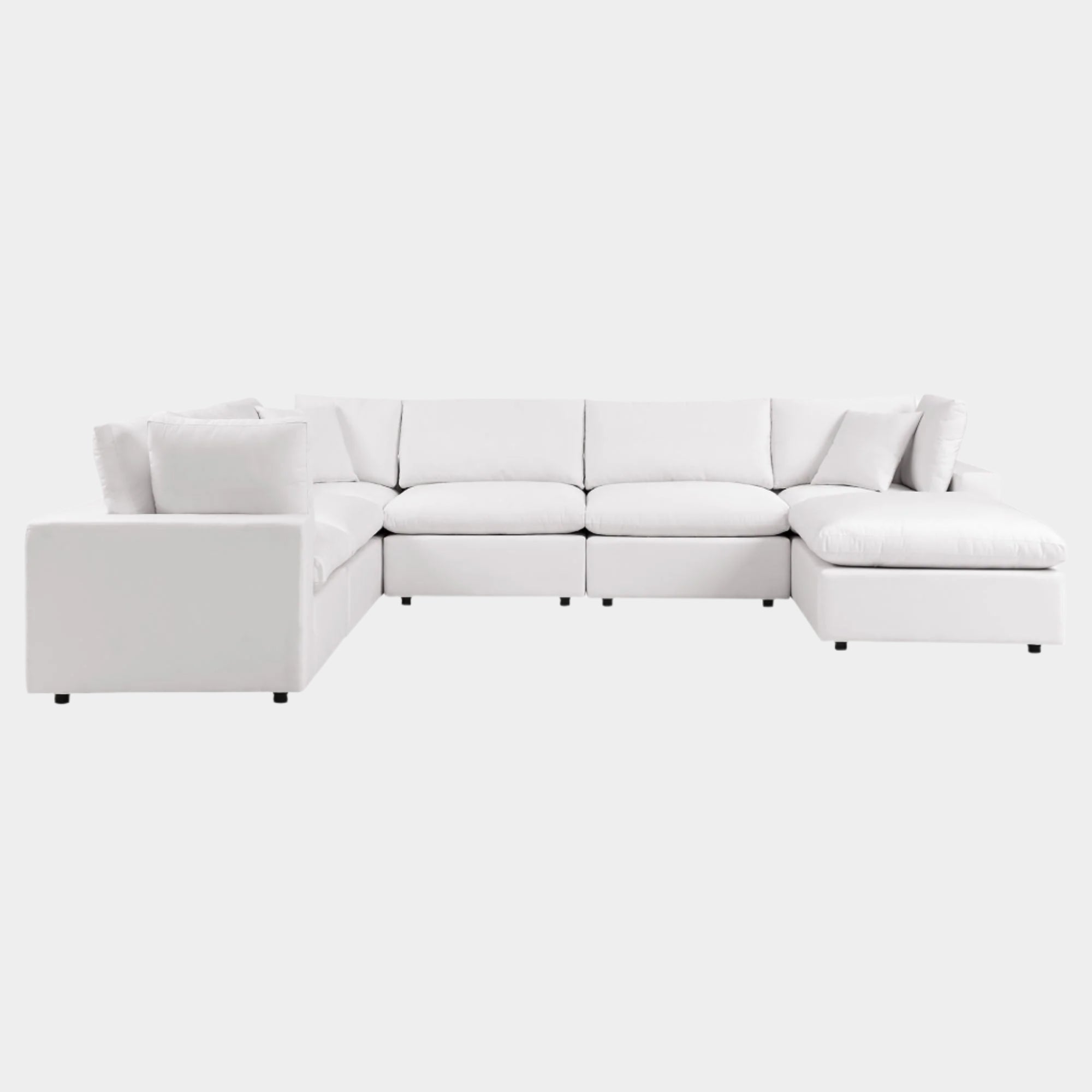 Commix 7-Piece Outdoor Patio Sectional Sofa