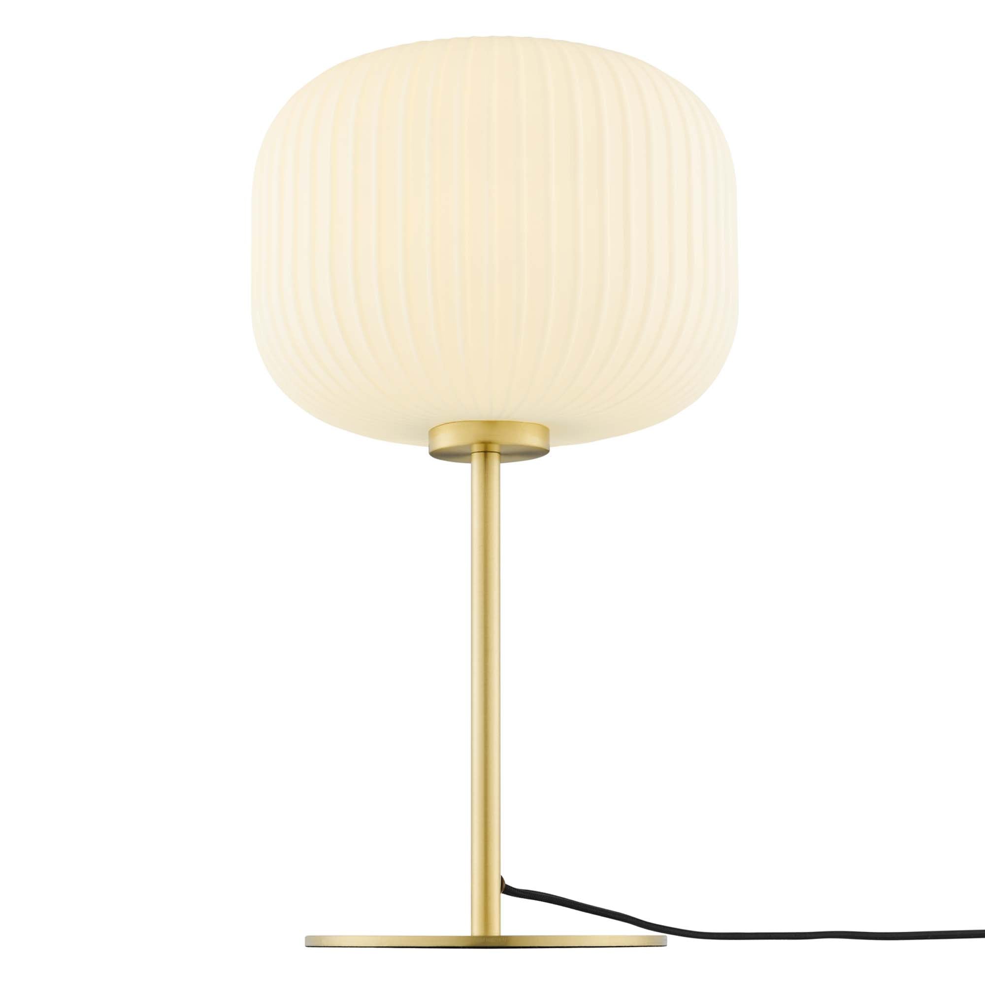 Lampe de table en verre et métal Reprise Glass Sphere