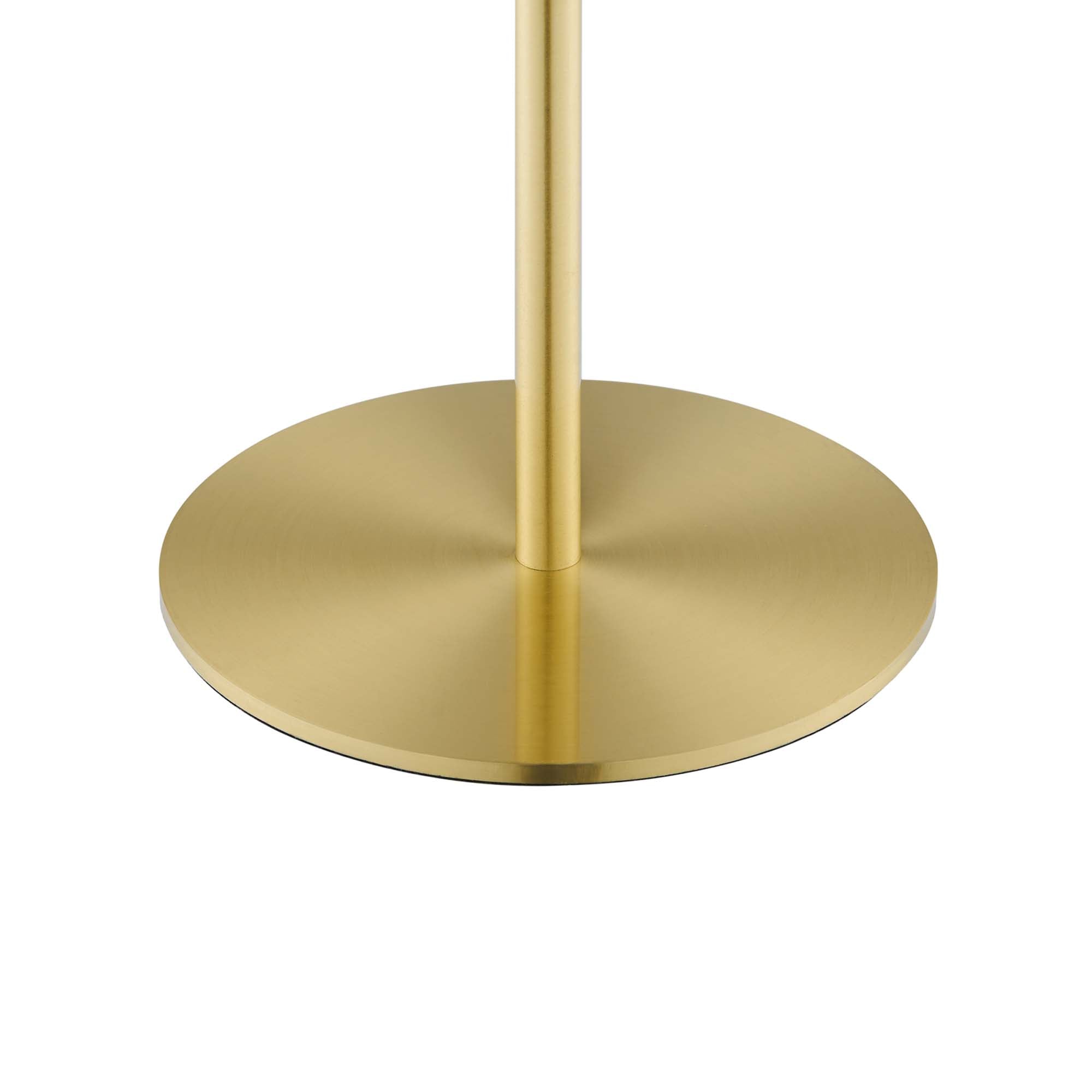 Lampe de table en verre et métal Reprise Glass Sphere