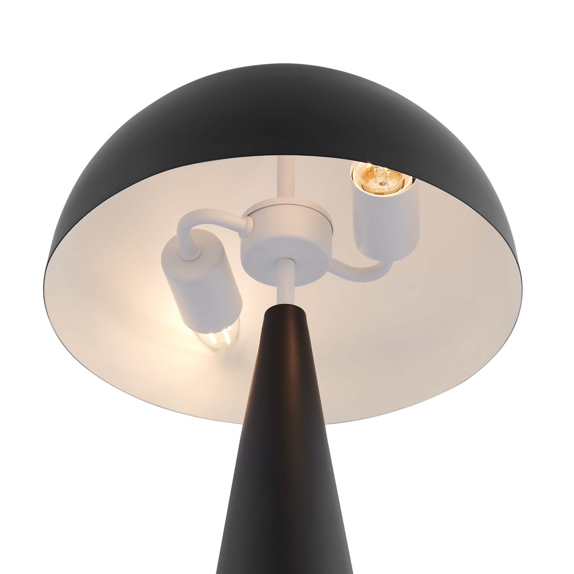 Lampe de table en métal Selena