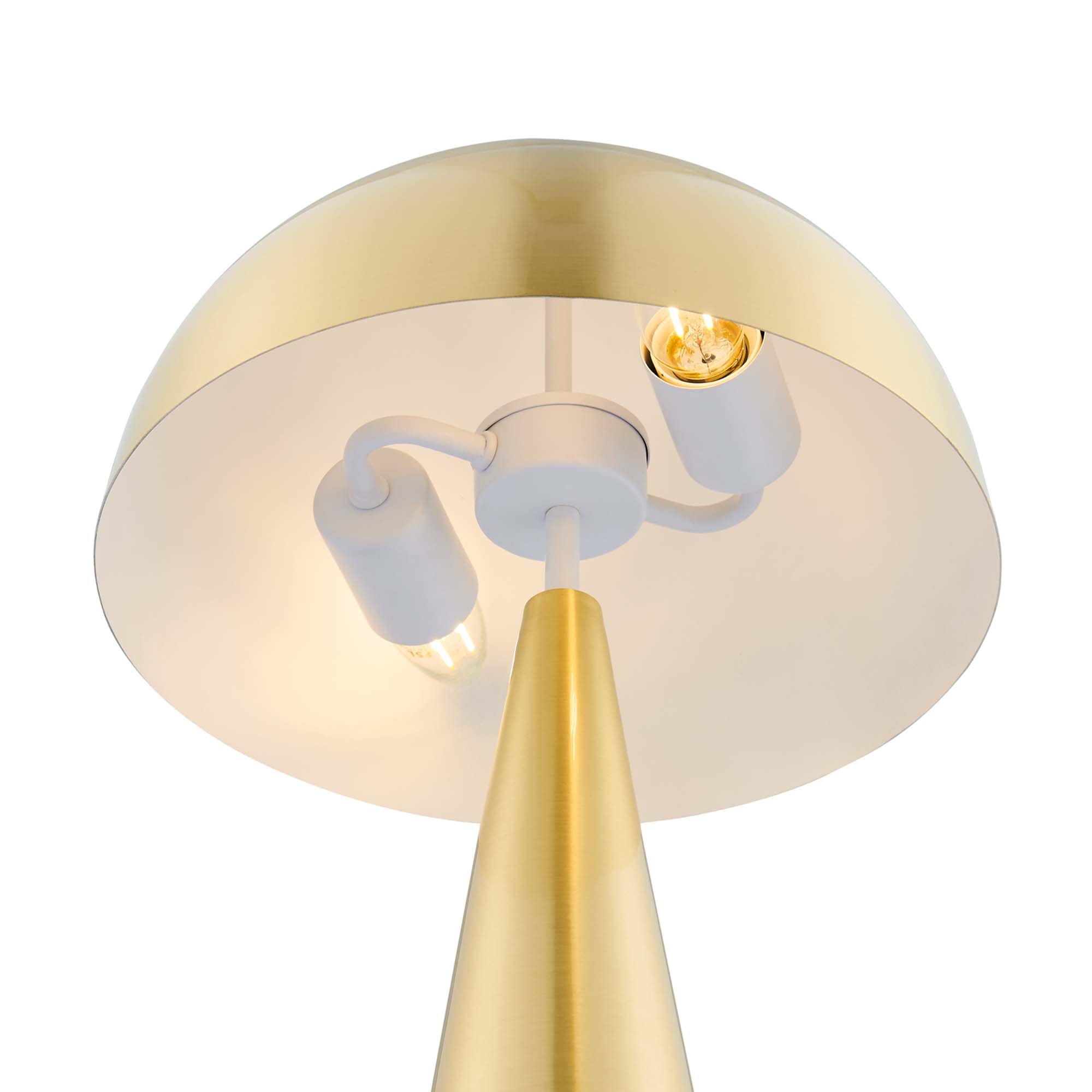 Lampe de table en métal Selena
