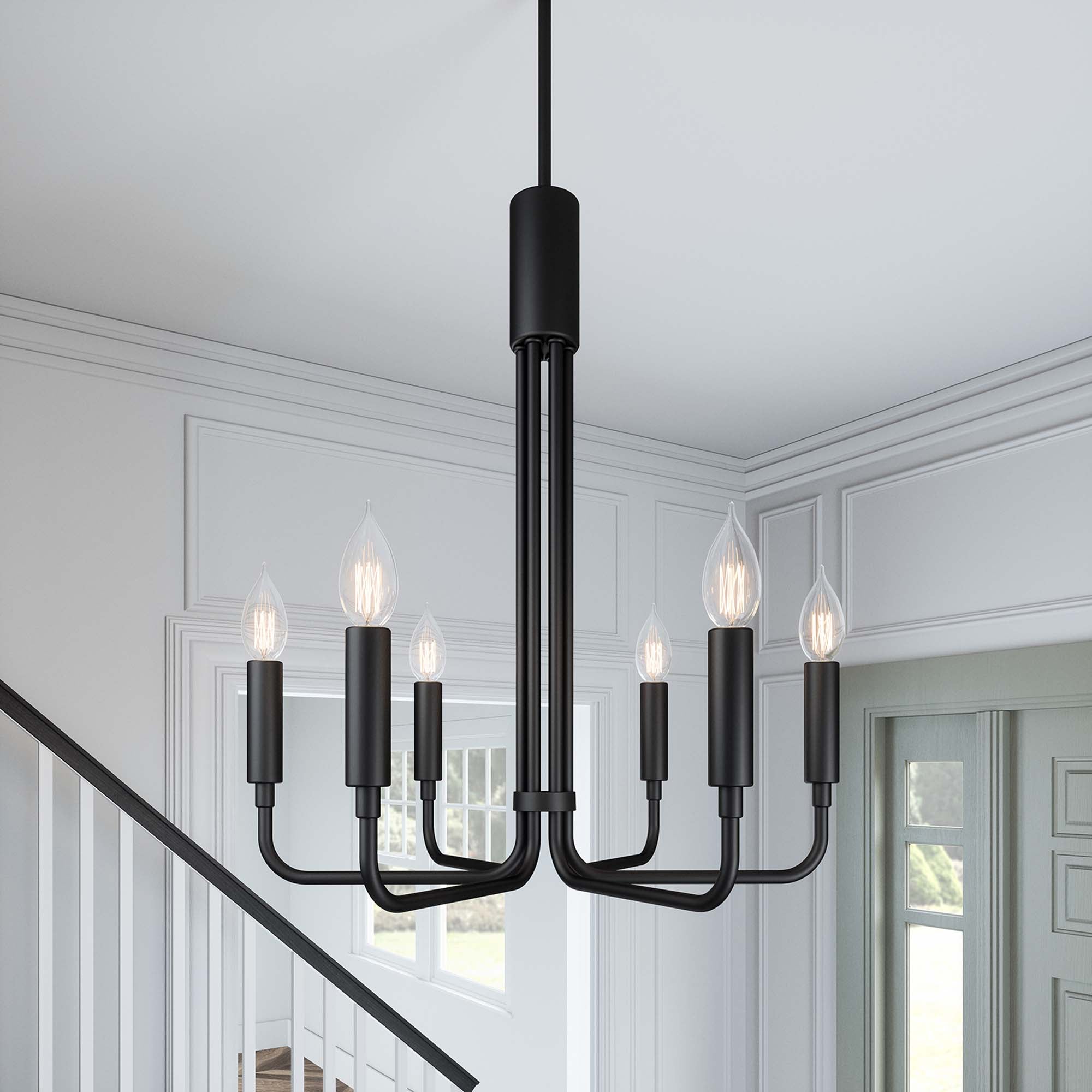 Lustre à 6 lumières Rekindle