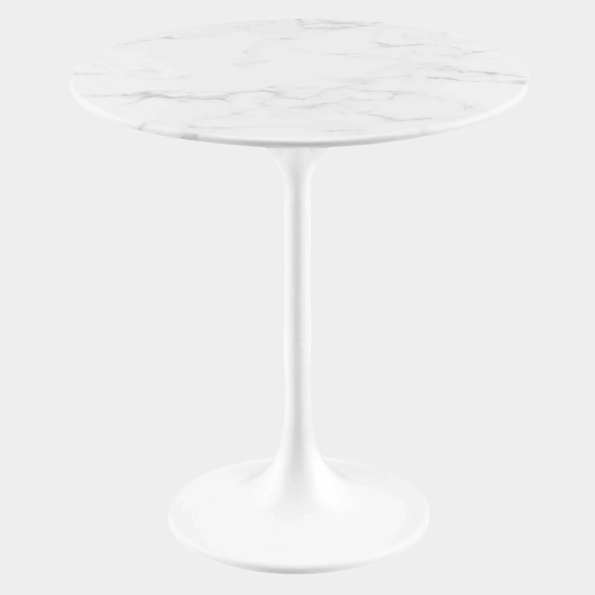 Lippa Round Artificial Marble Side Table
