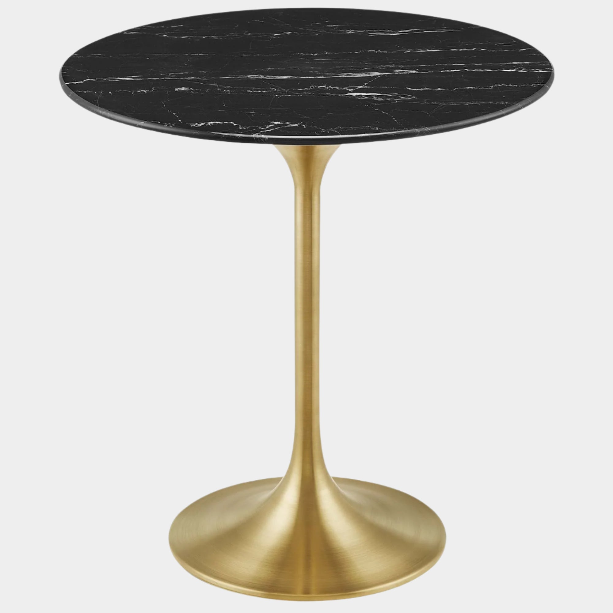 Lippa Round Artificial Marble Side Table