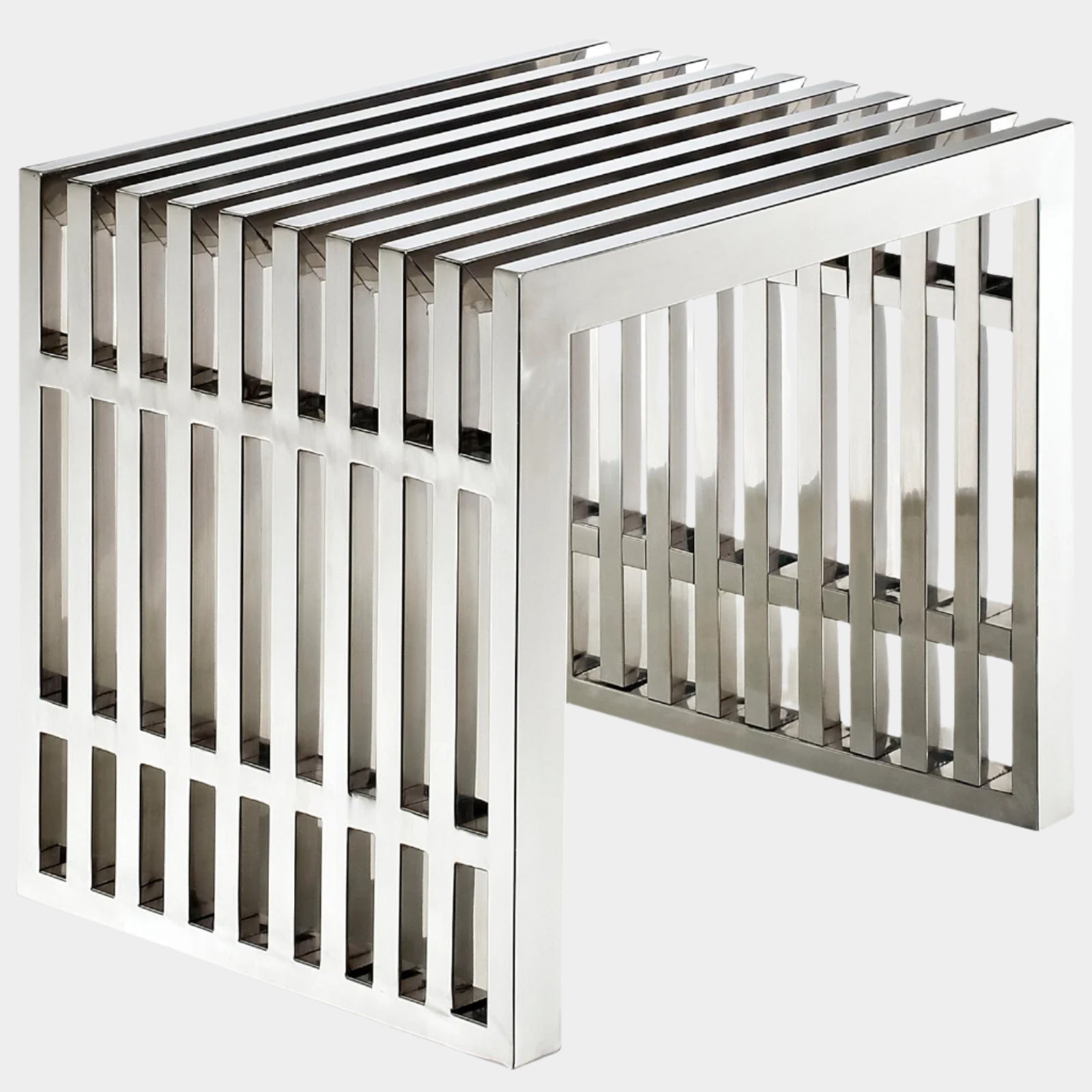Gridiron Small Stainless Steel Bench