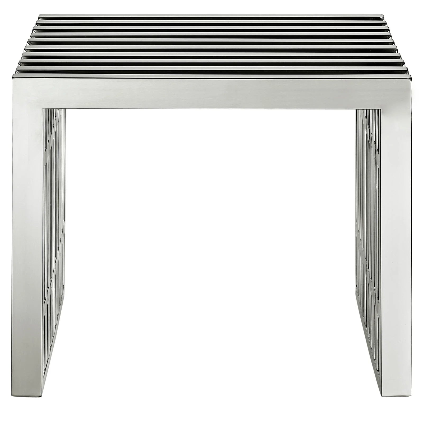 Gridiron Small Stainless-Steel Bench